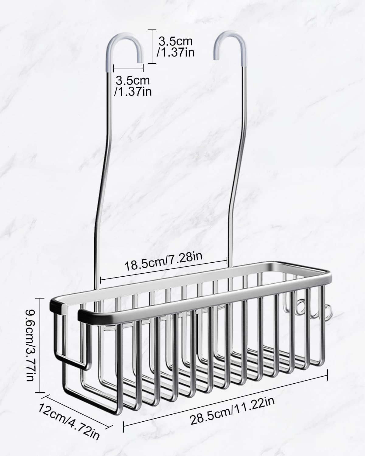 SinLaw Duschkorb Rostfreies Duschregal, Duschbodenaufhängung, kein Bohren e günstig online kaufen