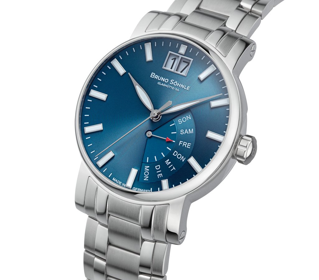 BRUNO SÖHNLE Quarzuhr Glashütte Herrenuhr Pesaro 1