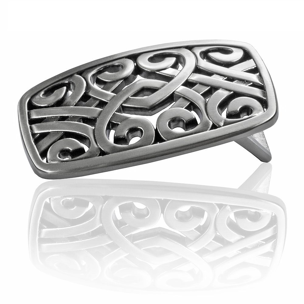 Gürtelschnalle 25mm Metall Silber - Buckle Aberdeen - 313807530020