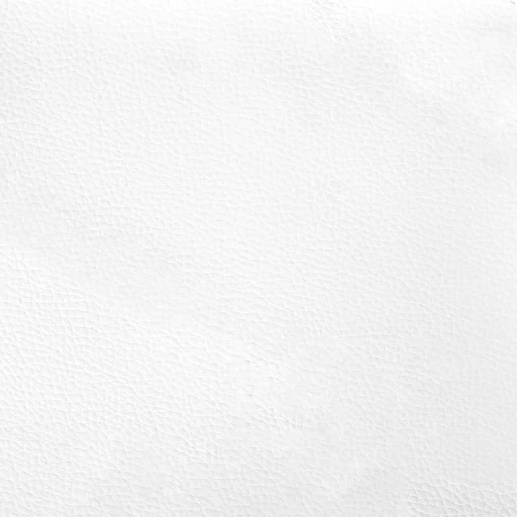 Kunstleder Weiß Bürostuhl | mit St) Liegefunktion (1 Bürostuhl vidaXL Weiß Weiß