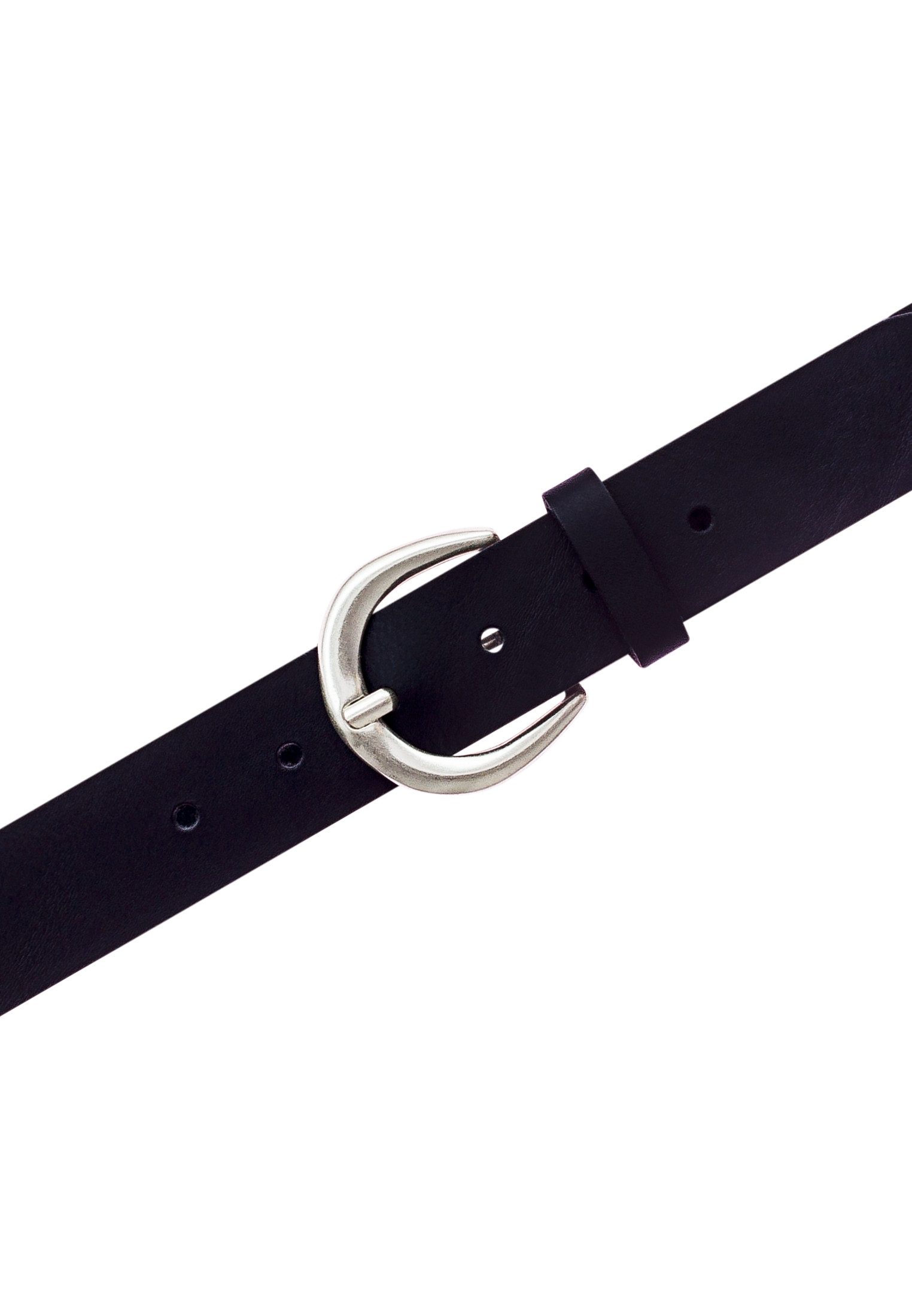 MUSTANG Ledergürtel (1-St) Schließe in poliertem Silber, 3,5 cm breit günstig online kaufen