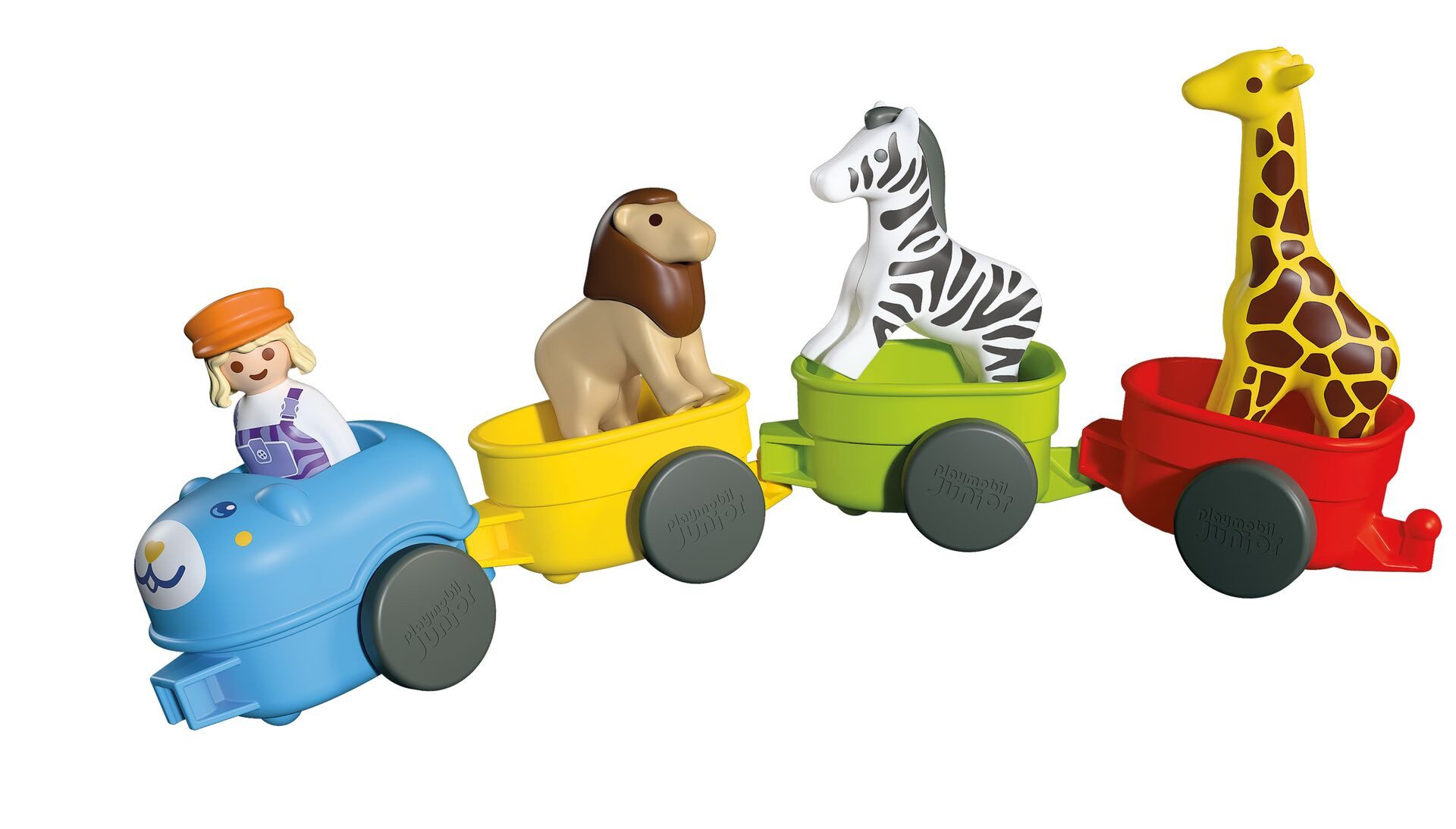 Playmobil® Tierzug (72084), JUNIOR Konstruktions-Spielset, Made in Europe