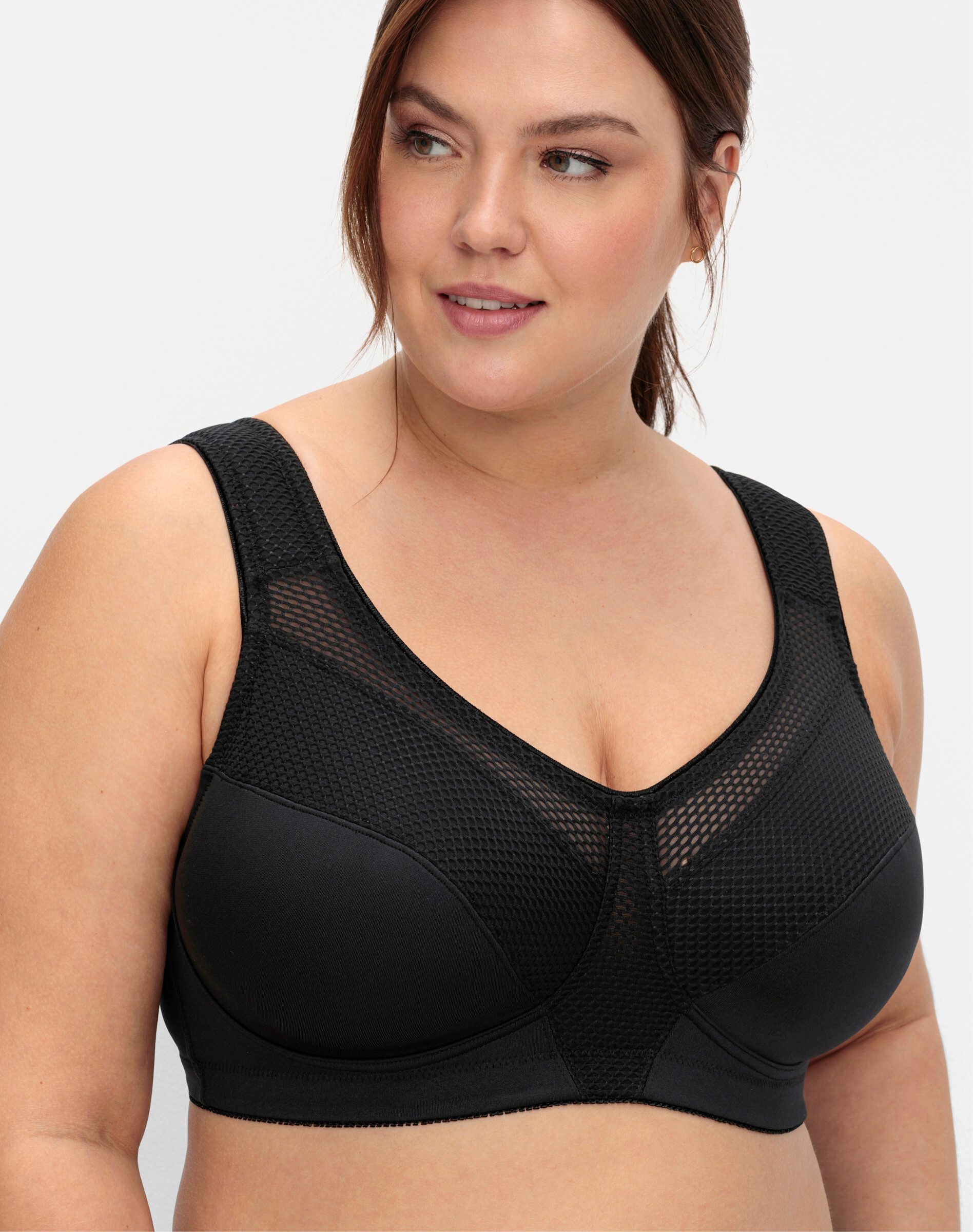 Sheego Bügelloser BH Sport-BH – Bild 5 von 5