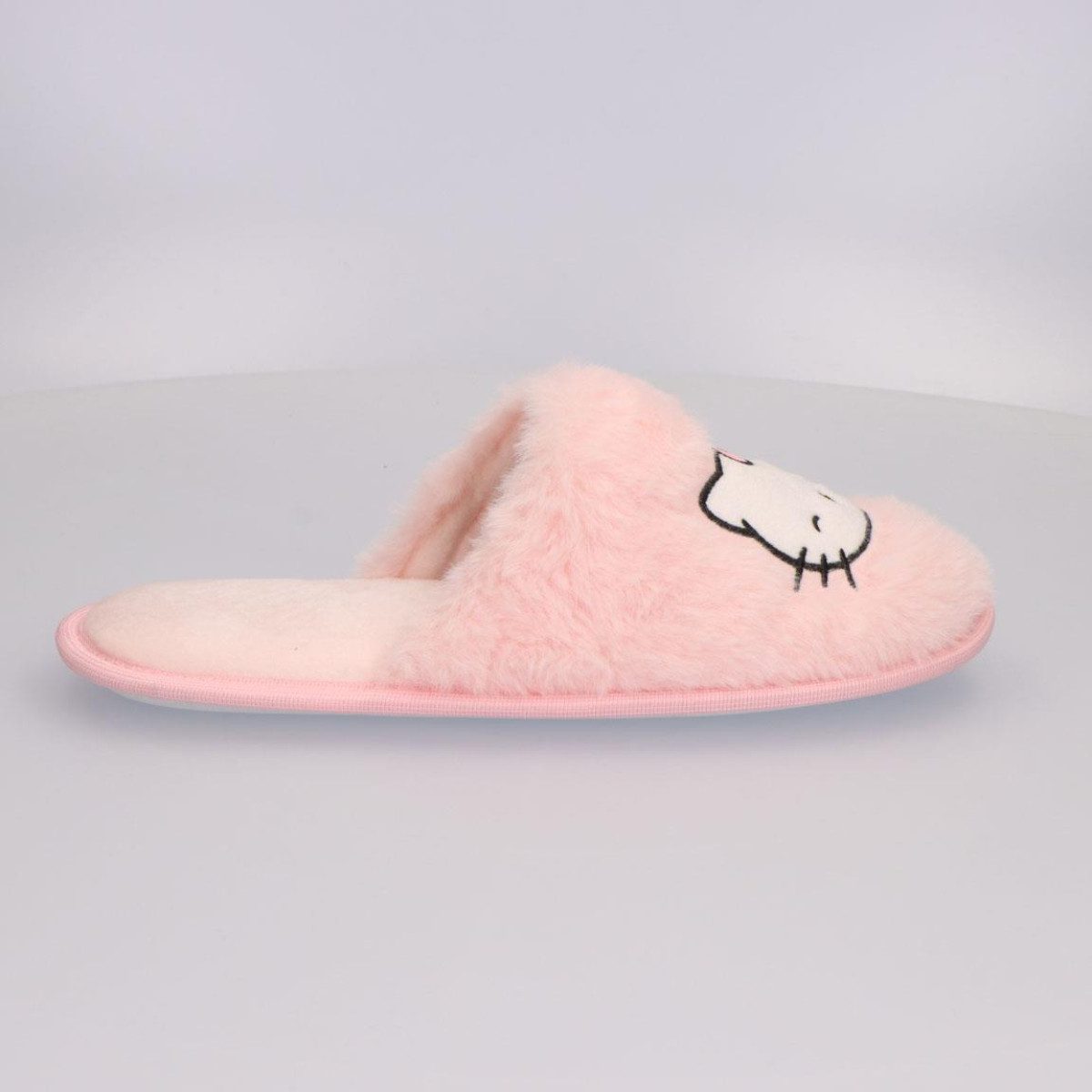 Cerda Hello Kitty Kinder Pantoffeln, gemütliche rutschfest Hausschuh
