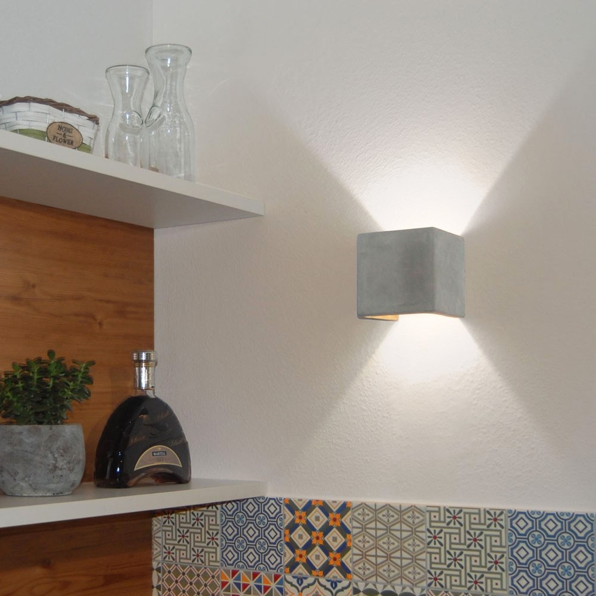s.luce Wandleuchte Flurlampe Plinth Beton