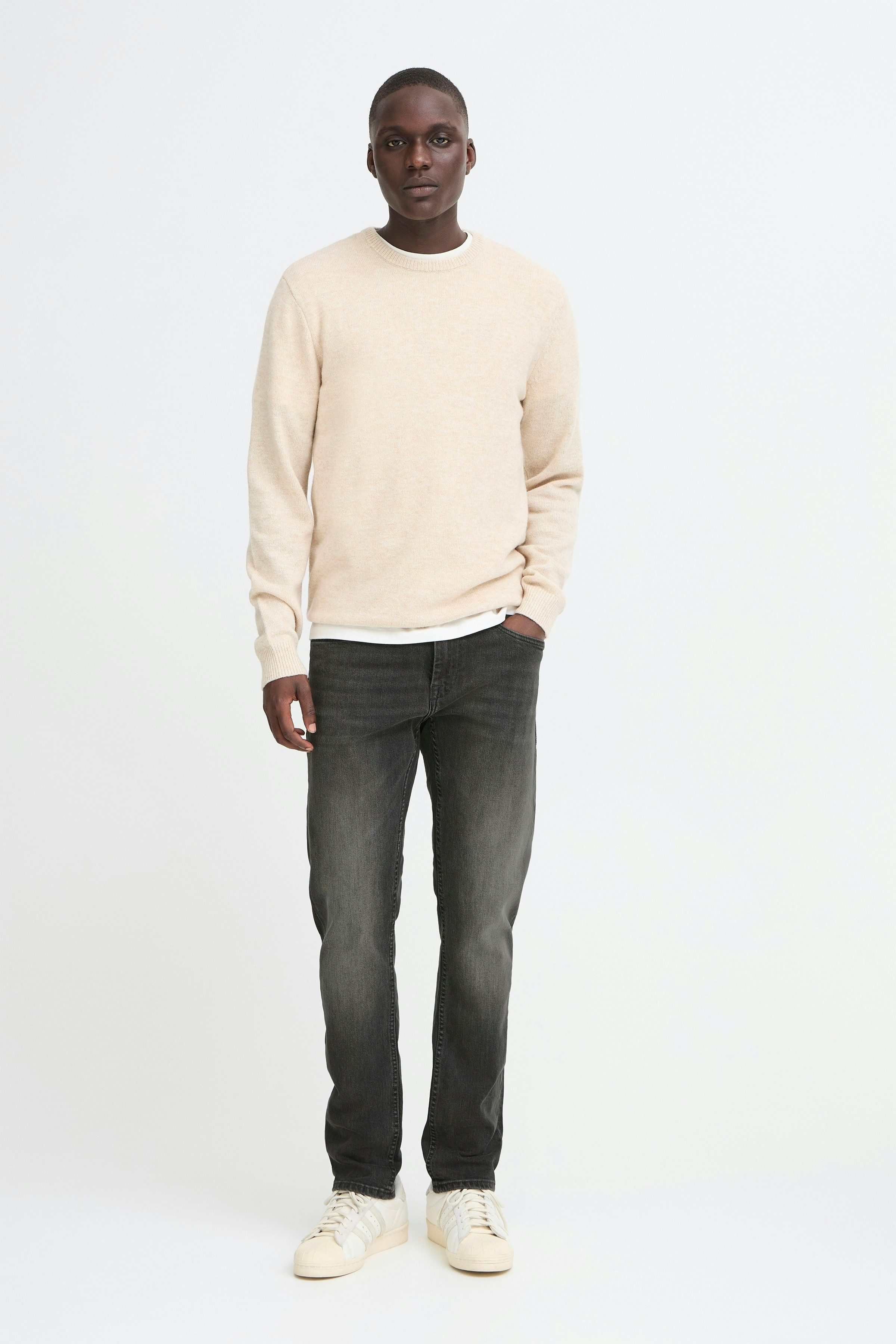 Blend Regular-fit-Jeans BHTWISTER PP NOOS aus Baumwollmischung, mit Elasthan, Regular Fit