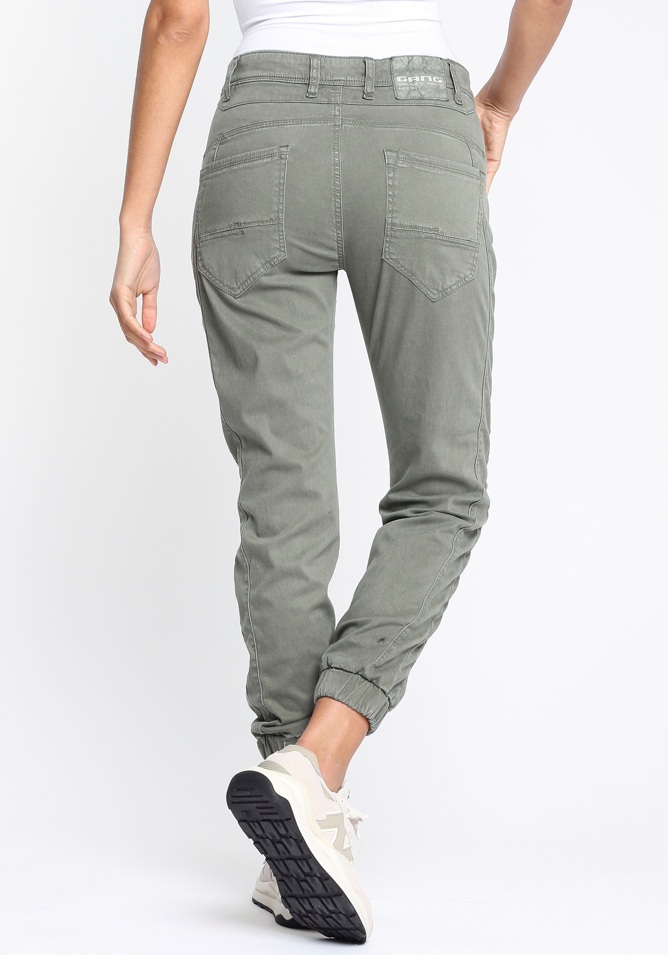 GANG Cargohose 94RAFFAELA CARGO mit 2-Knopf Verschluss