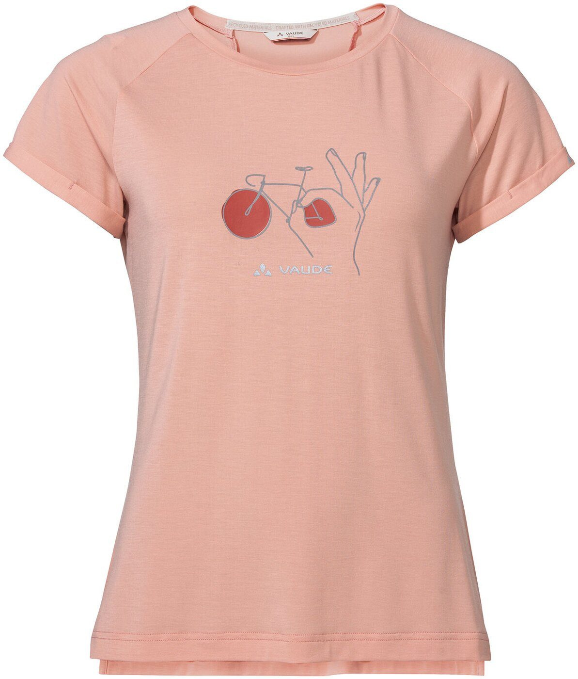 Radtrikot Wo Cyclist 2 T-Shirt soft rose