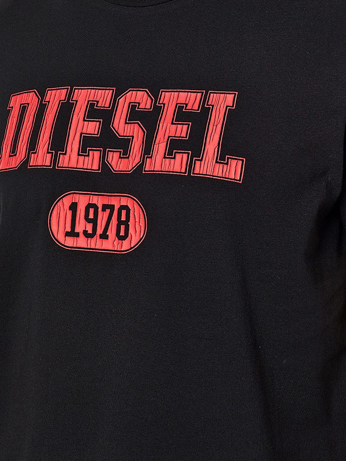 Diesel Rundhalsshirt Slim Fit Organic Logo Shirt - T-DIEGOR-K46 9XX günstig online kaufen