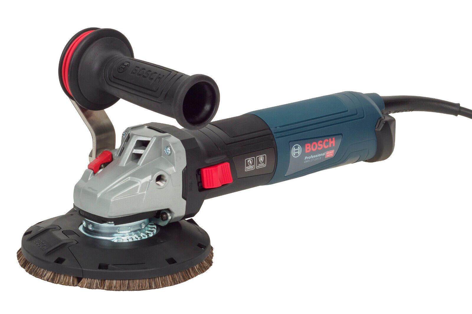 Trongaard Winkelschleifer / Betonschleifer-/ Sanierungsfräse-Set / 1.700W / 125mm, max. 11500 U/min, (Komplett-Set)