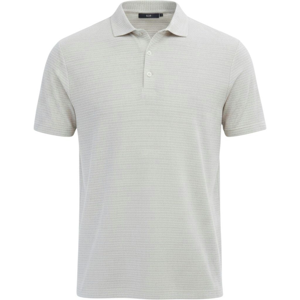 KİP T-Shirt Gestreiftes Baumwollmischung Polo-Hals T-Shirt