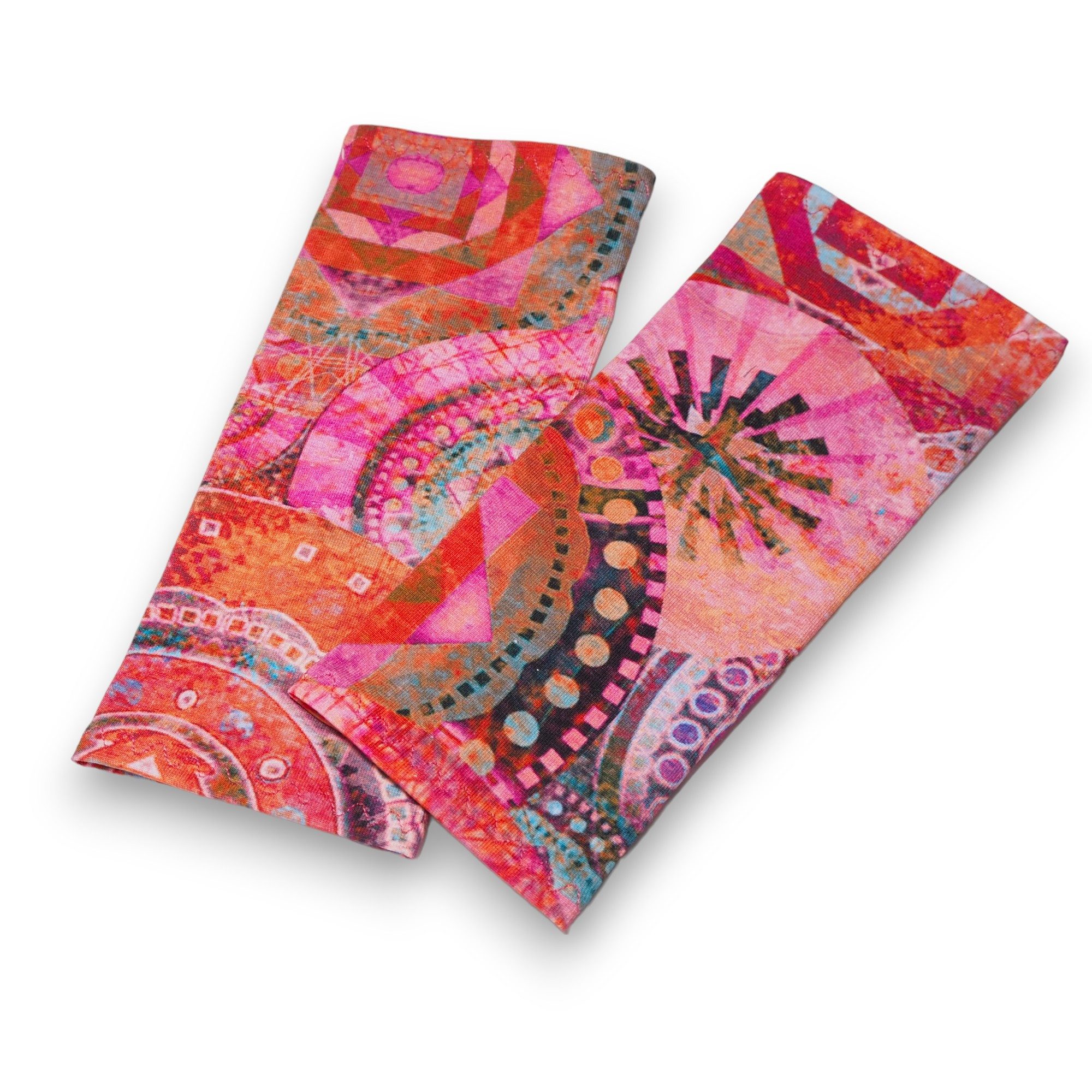 Britta Meier Armstulpen Leichte Pulswärmer, Unterarmstulpen mit Ziernähten und schönen Designs Gelenkwärmer, Unterarmstulpen mit einer schönen Ziernaht genäht.