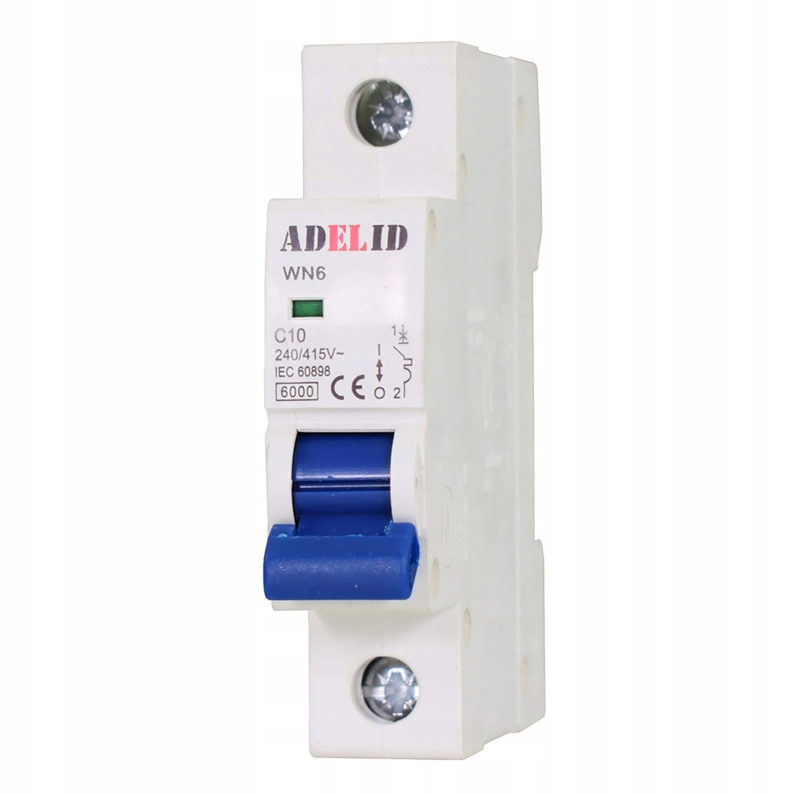 ADELID Переключатель, LS-Schalter Leitungsschutzschalter 1-polig C 10A 230/400V AC
