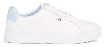 Tommy Hilfiger FLAG COURT SNEAKER Plateausneaker mit Logoflagge, Freizeitschuh, Halbschuh, Schnürschuh