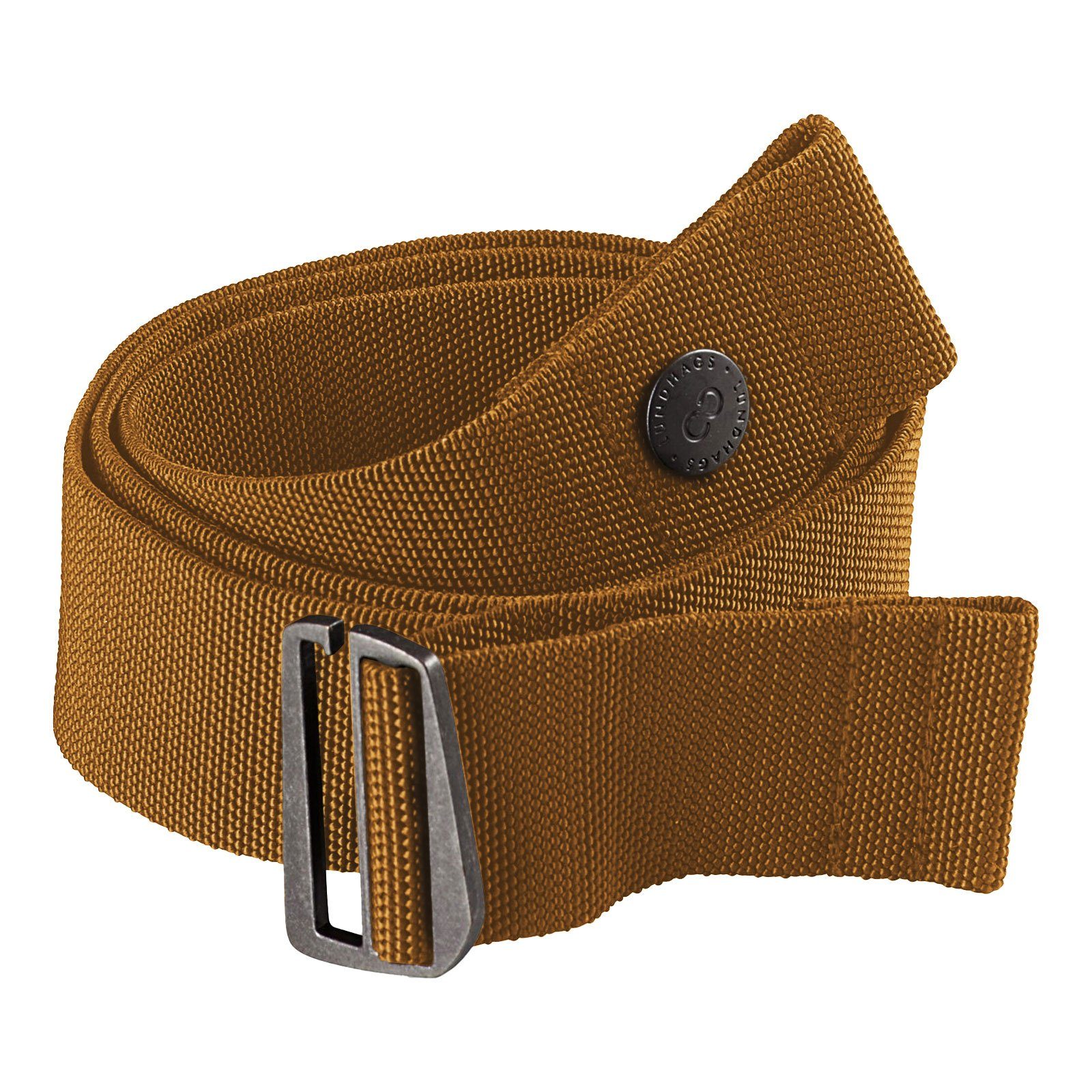 mit dark Elastic gold flacher verstellbar Belt 006 Steckschnalle Lundhags und stufenlos Stoffgürtel