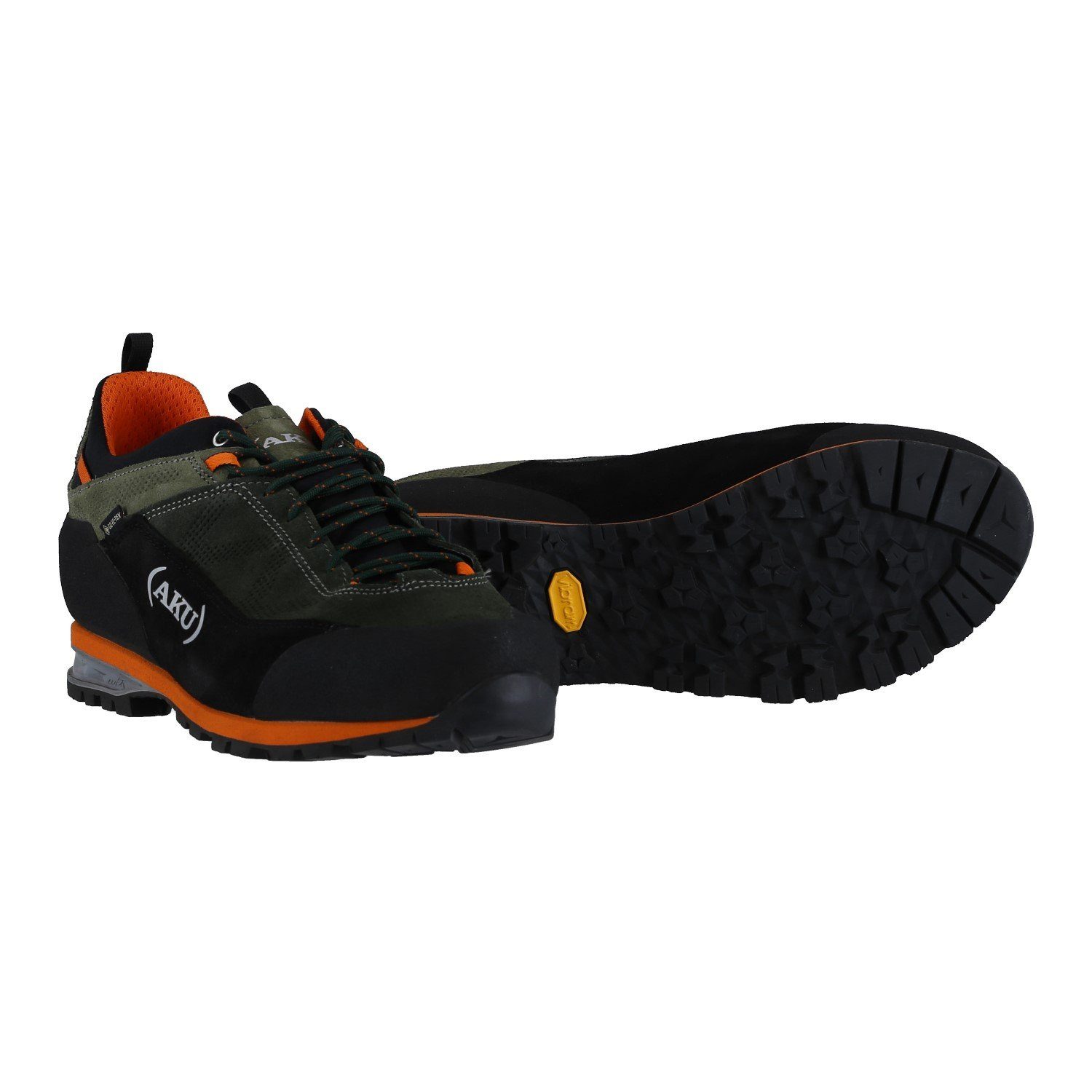AKU Link GTX (Trekking, wasserdicht) 2024 grün/orange Herren Wanderschuh