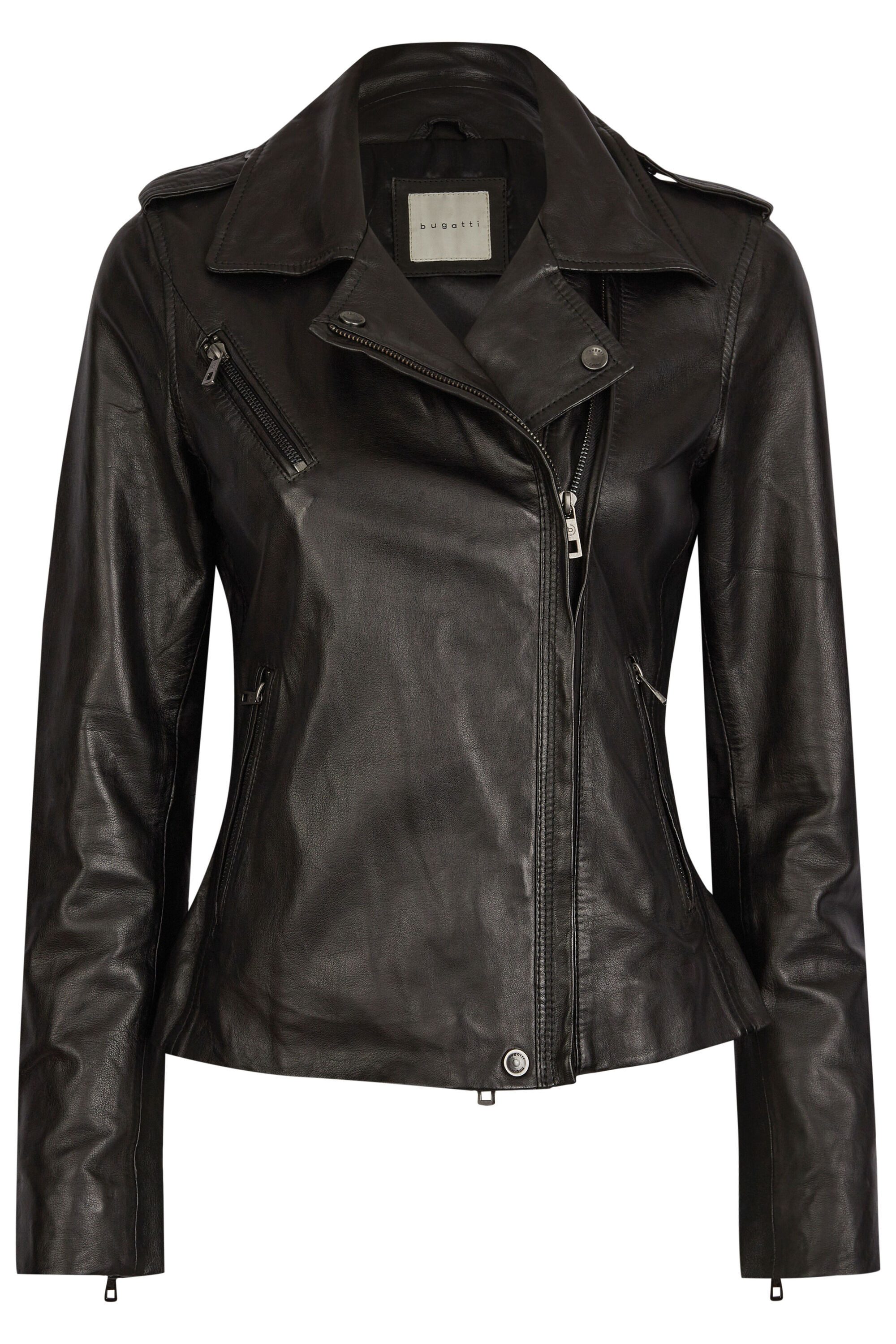 bugatti Lederjacke BULady-103 (1-St) aus hochwertigem Leder