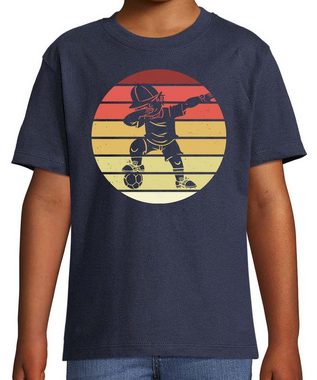 Youth Designz T-Shirt Dab Fußball Kinder T-Shirt mit trendigem Frontprint