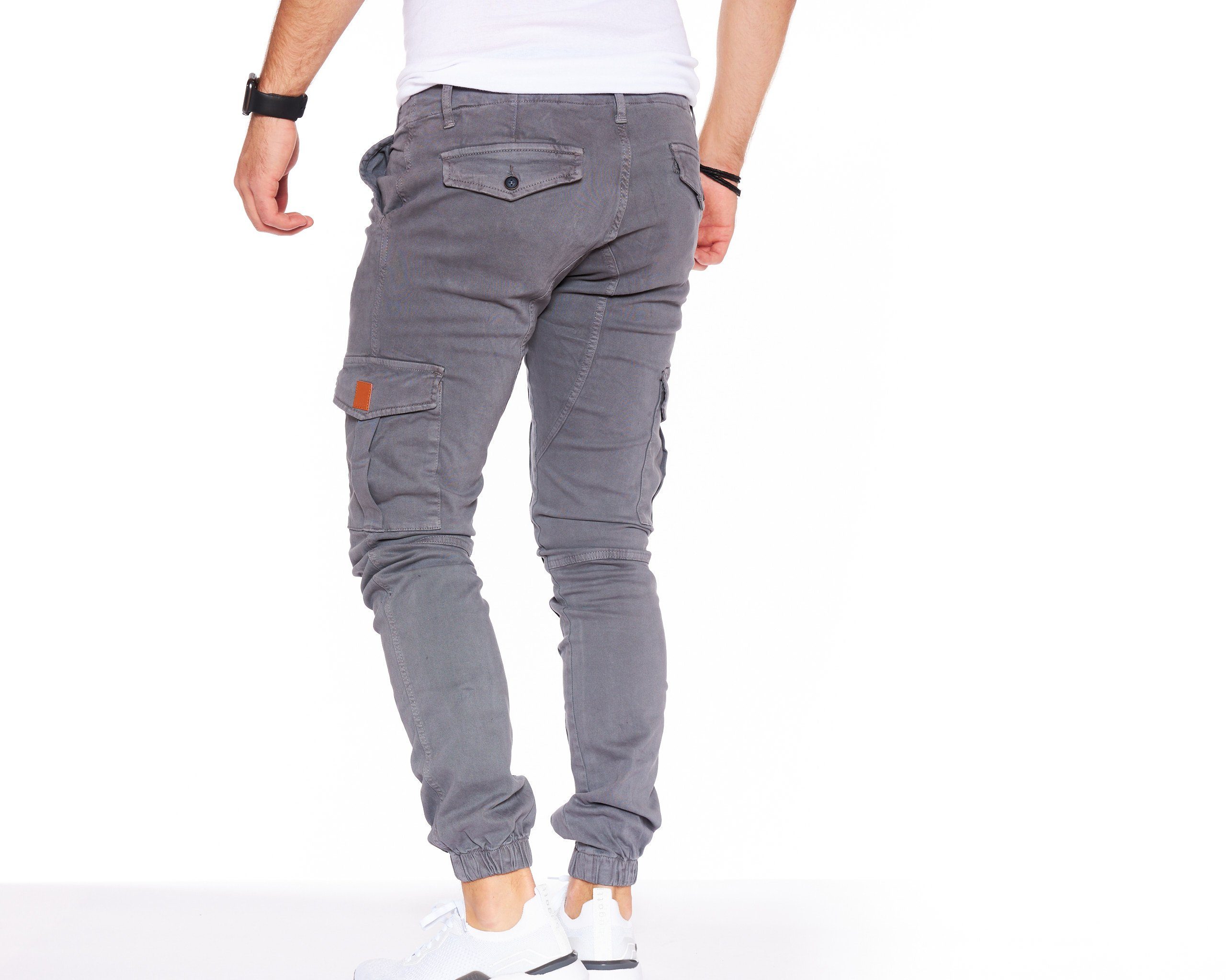 Styleko Cargohose Slim fit Cargohose Herren Cargohose männer Cargohose für Herren Jogger – Bild 4 von 5