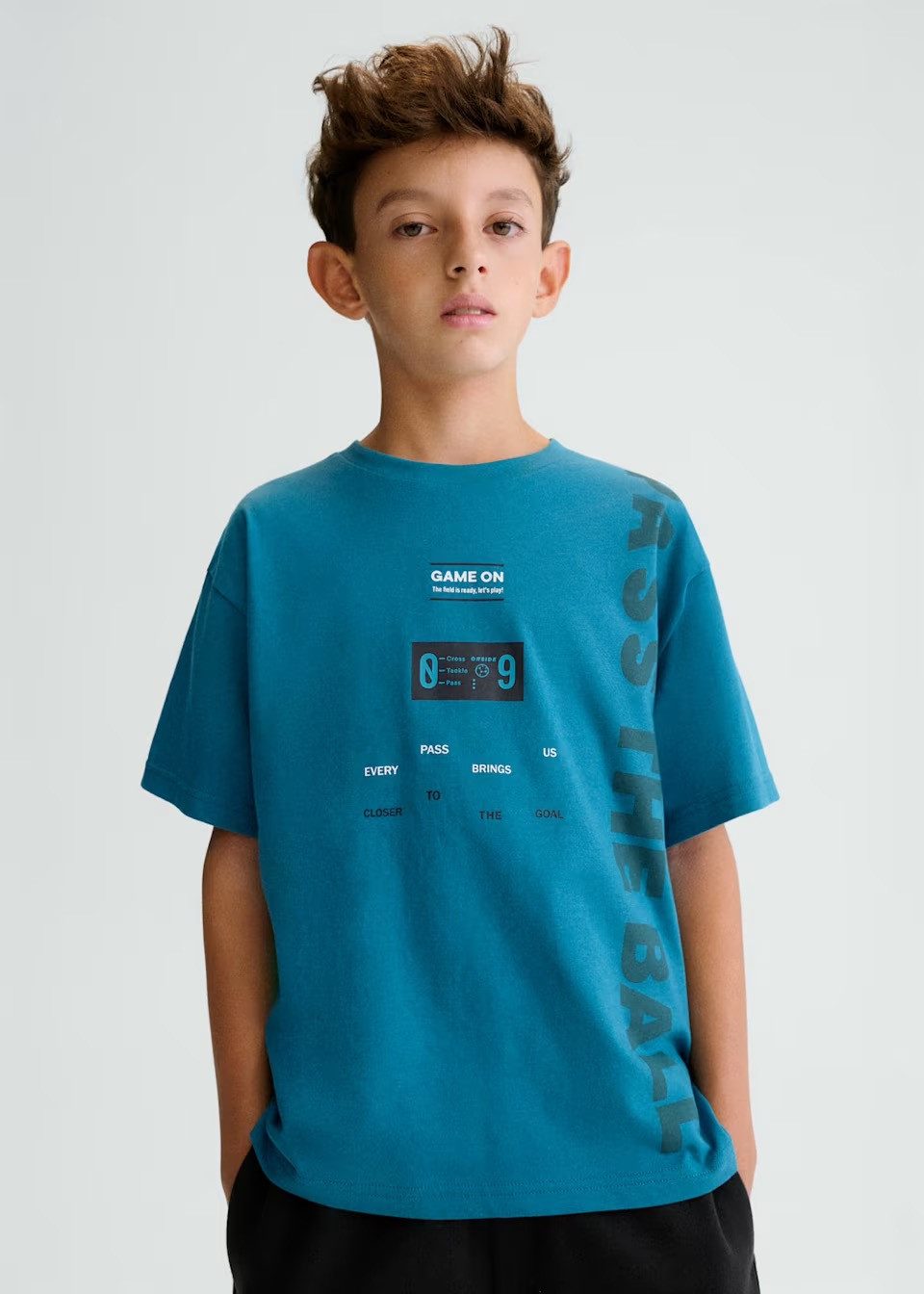 Mayoral T-Shirt Cooles Fußball-T-Shirt für Teenager Jungen (0603424)