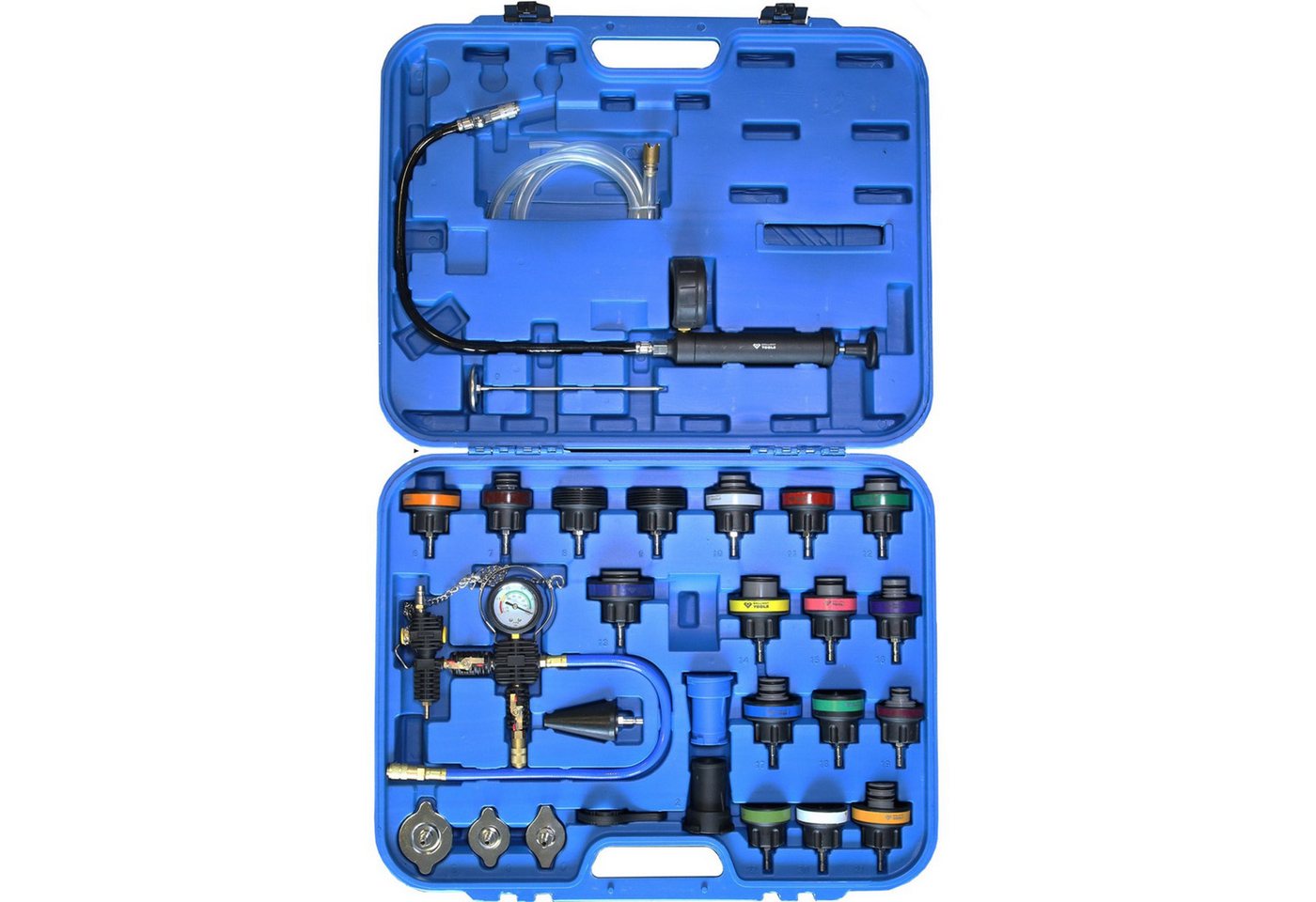 Thumbnail - Brilliant Tools Druckluftschlauch BRILLIANT TOOLS Master Kühlsystem-Diagnose-Satz 28tlg. - BT521150