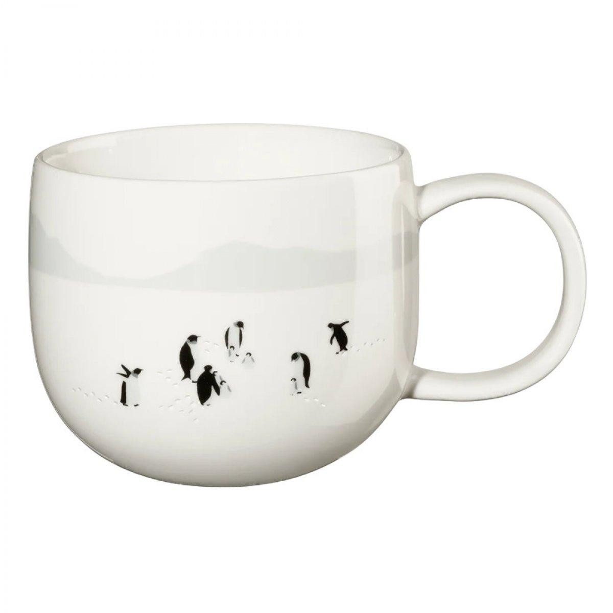 ASA SELECTION Geschirr Asa Henkelbecher Joy Schneespuren Südpol (400ml) günstig online kaufen