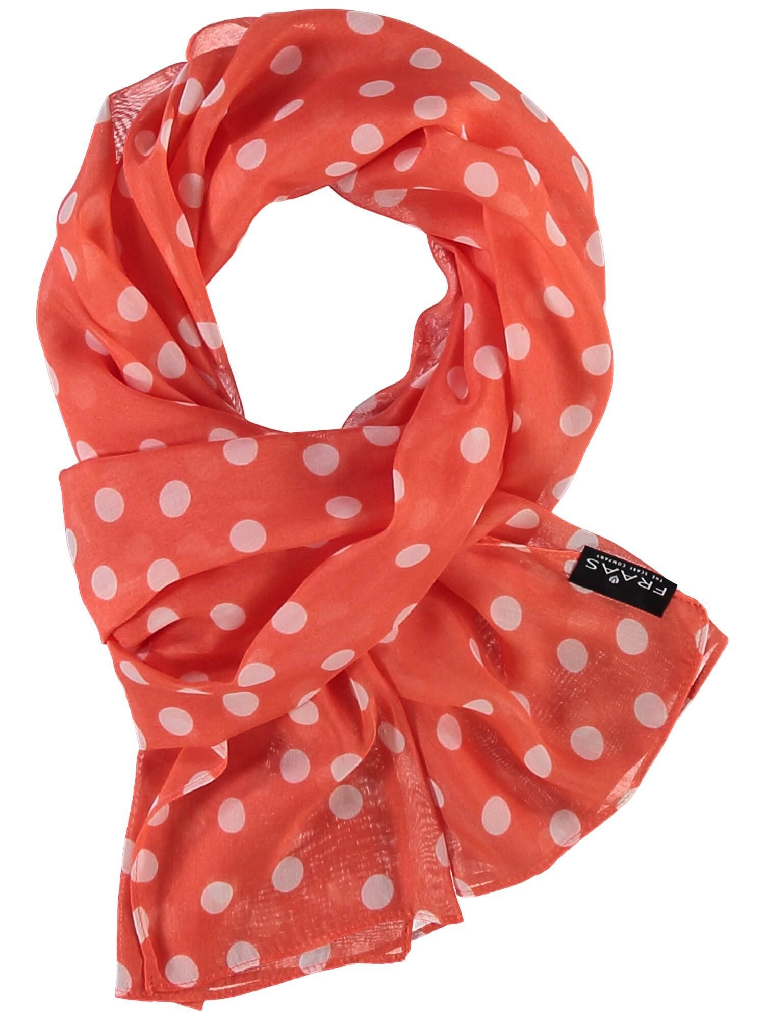 Fraas Modeschal Polyesterschal, mit Punkte-Print