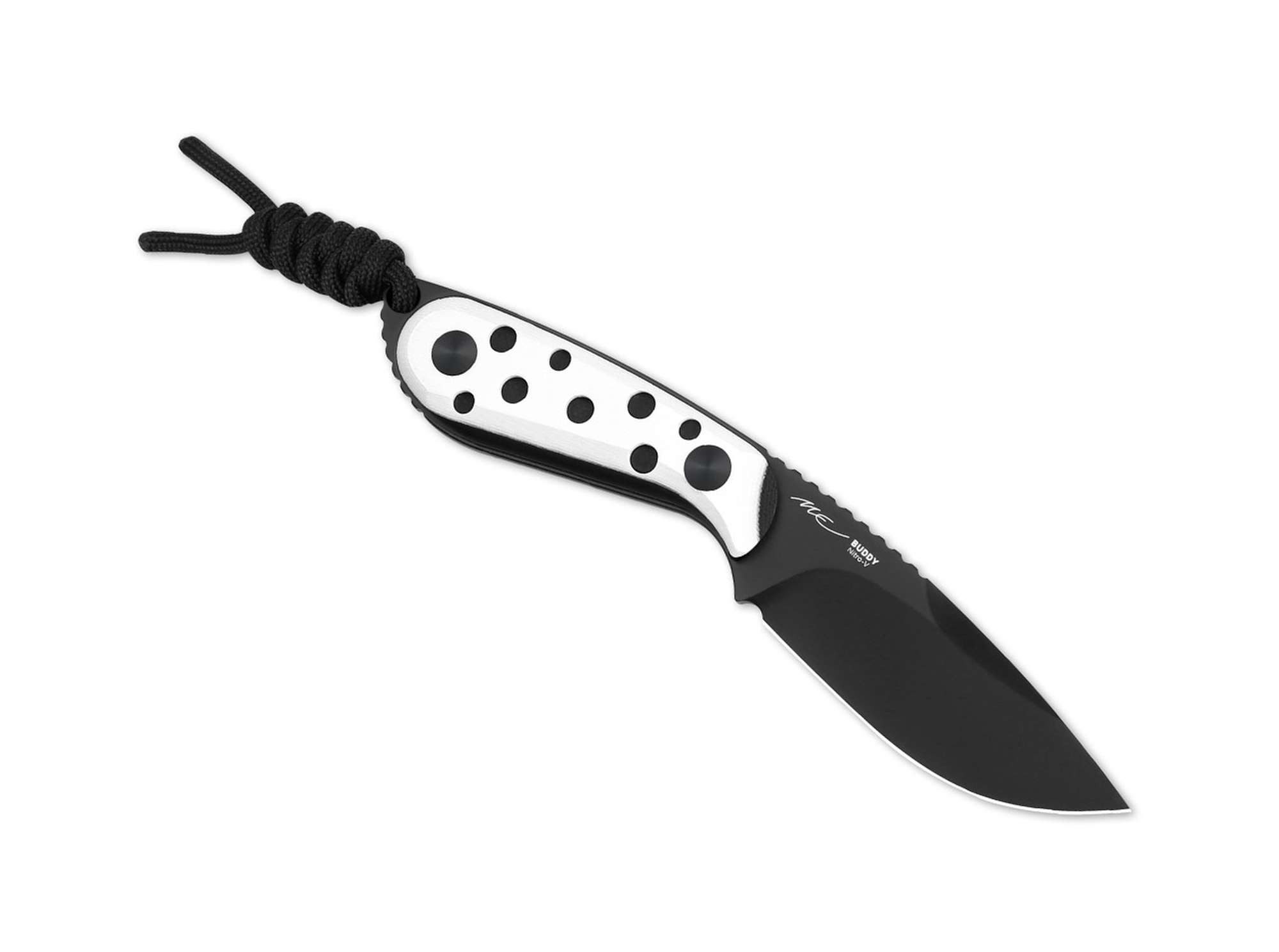 Kizer Taschenmesser Kizer Buddy Nitro-V Black & White G10