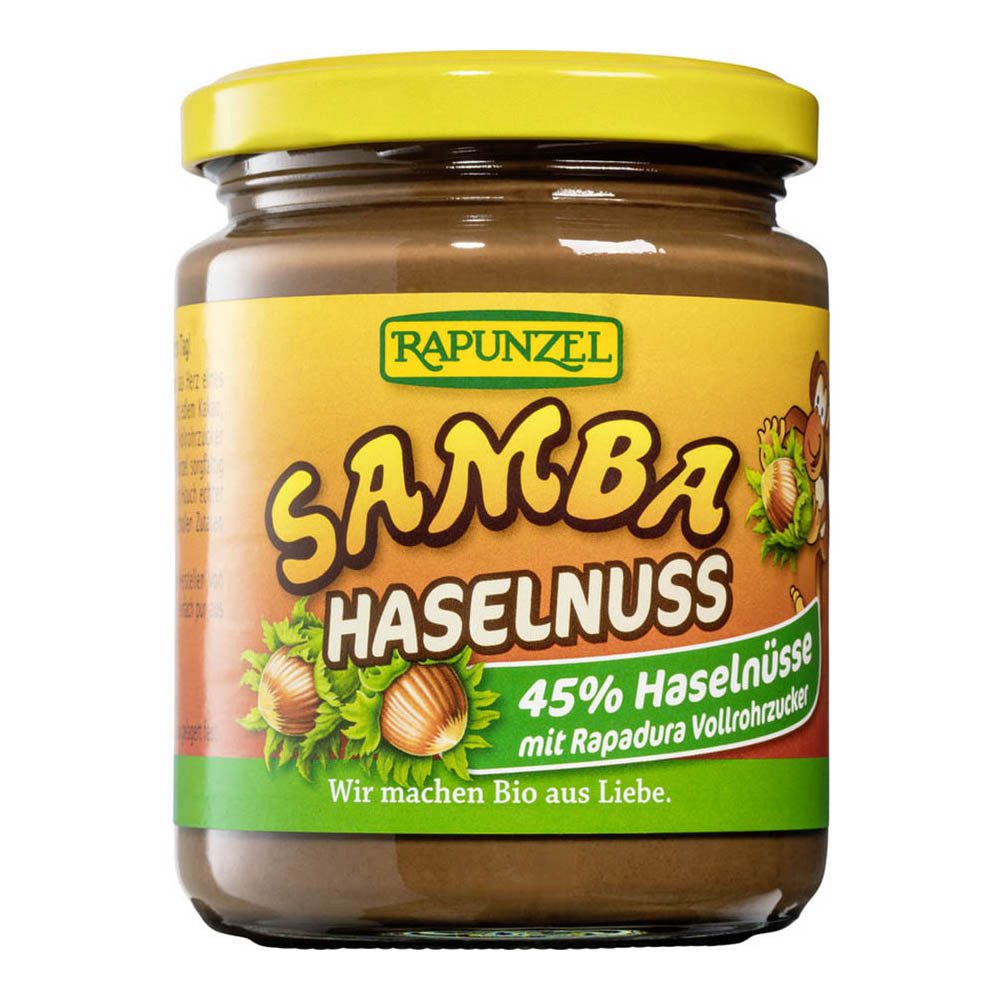 Rapunzel Nussaufstrich Samba - Haselnuss Haselnuss-Schoko-Aufstrich 250g