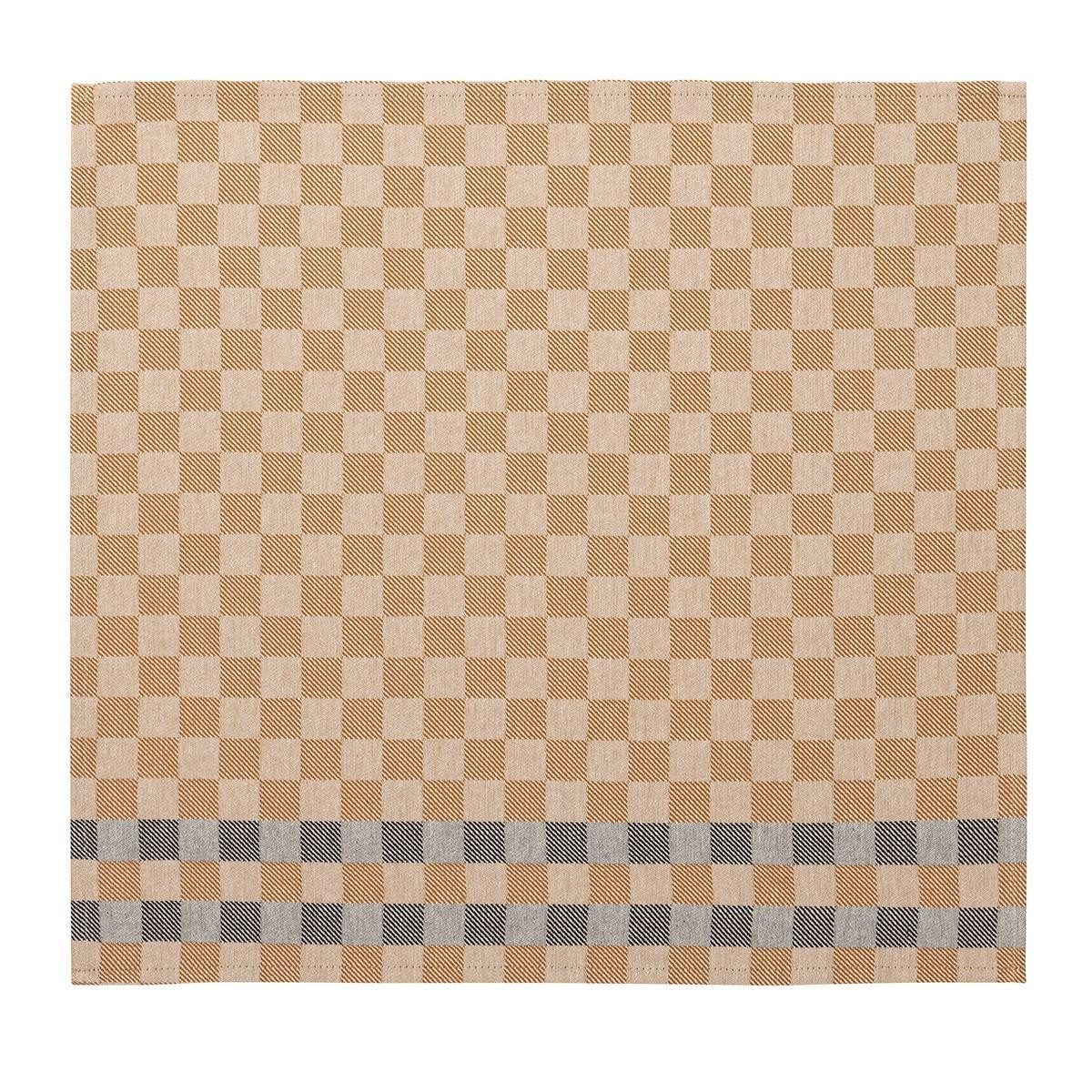 Le Jacquard Francais Stoffserviette Servietten (4x Set) Champêtre Damier 50x50 cm, (4 St)