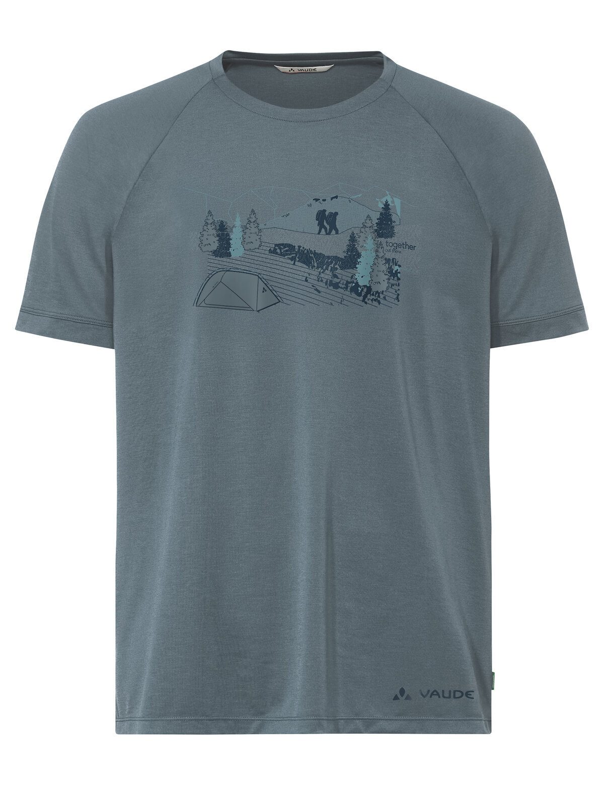 VAUDE T-Shirt Men's Gleann T-Shirt II (1-tlg) schnelltrocknendes und funktionelles Shirt