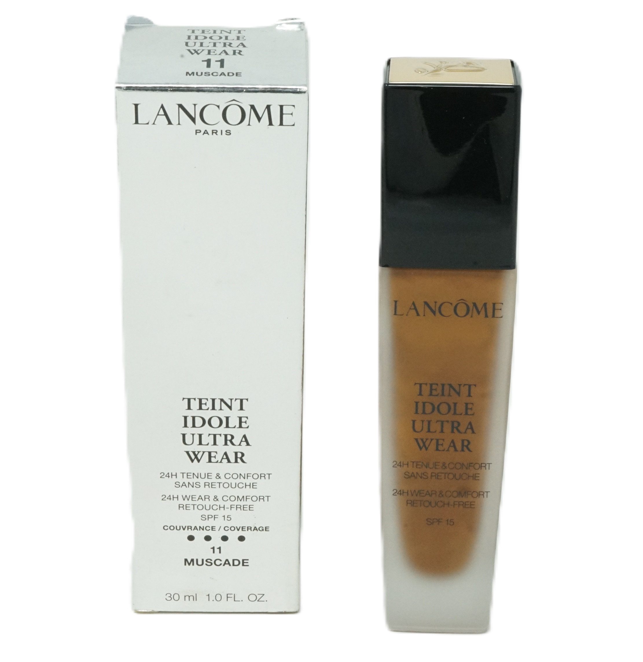 LANCOME Foundation Lancome Teint 30ml Coverage SPF15 Makeup 11 Muscade