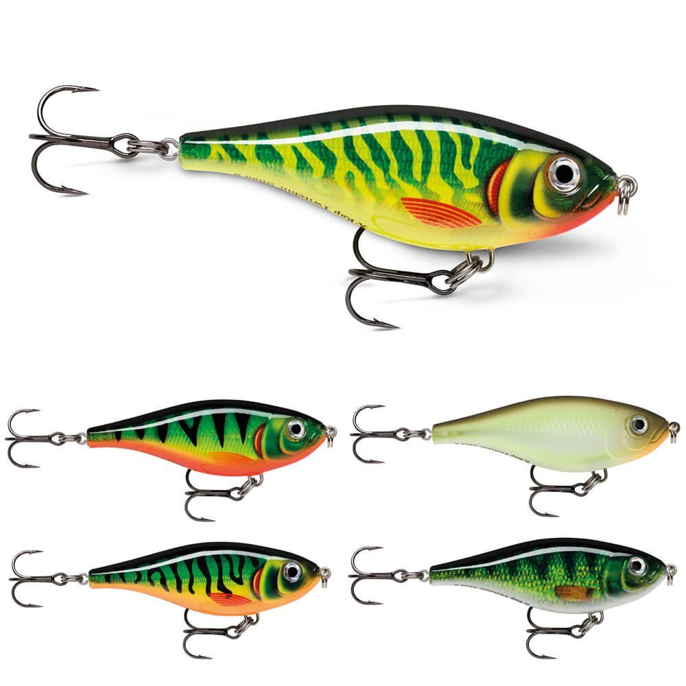 Rapala Kunstköder Twitching 8cm HTIP Hot Jerkbait Pike Shad sinkend, X-Rap Tiger (1-St) Rapala