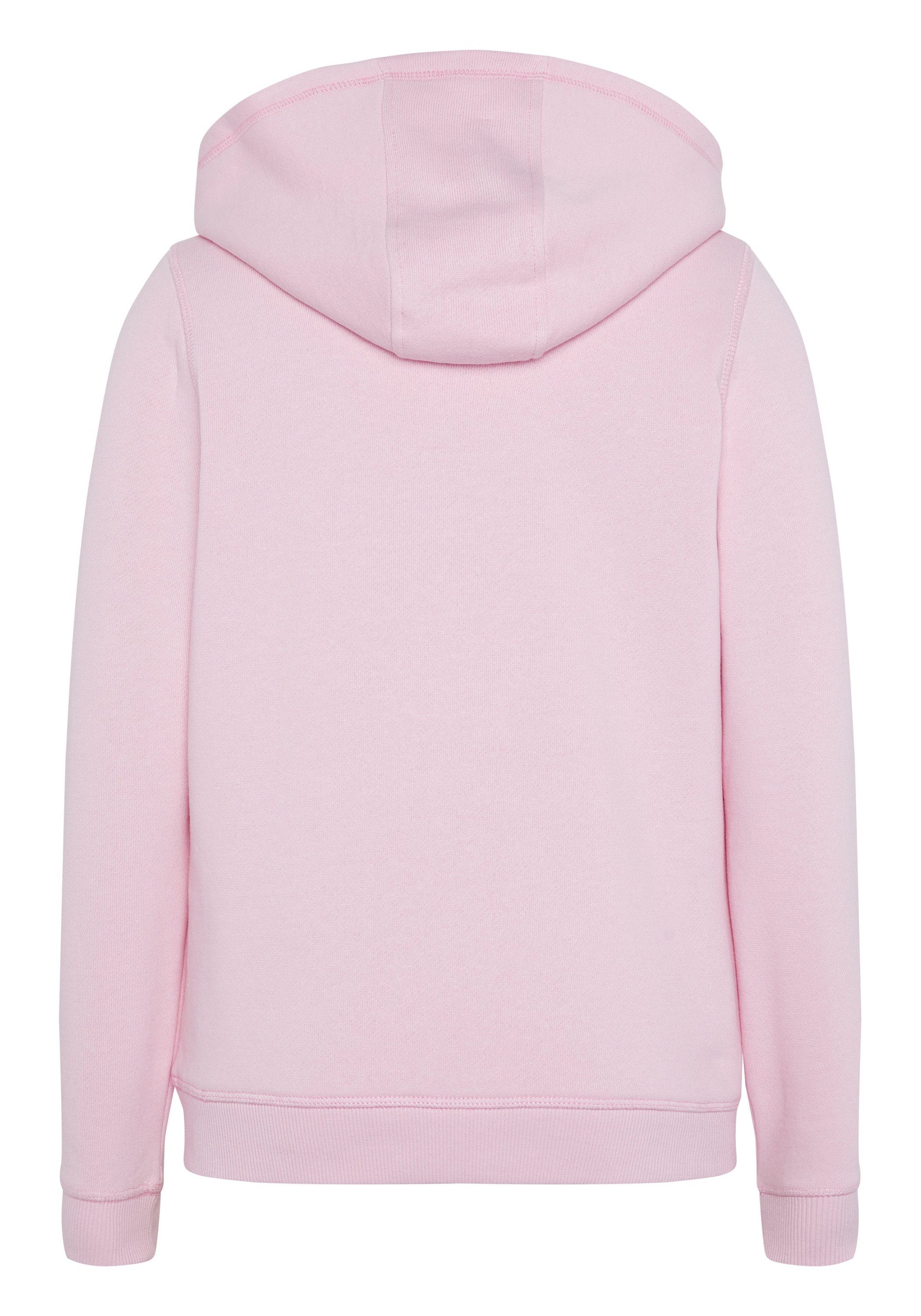 Sweatshirt mit Lady Polo Label-Stitching 13-2806 Sylt Pink