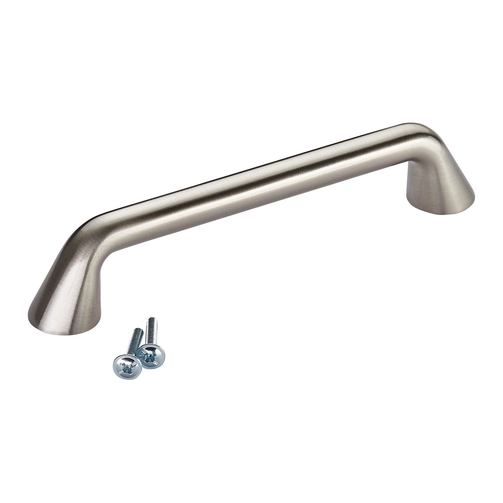 SO-TECH® Möbelgriff Bügelgriff RIKE BA 160 mm, inkl. Schrauben (1-St), Edelstahloptik von SCHÜCO ALU COMPETENCE