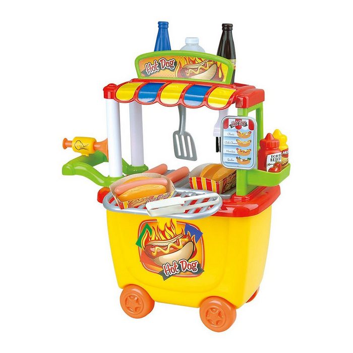 Playgo Spielgeschirr Gourmet Hotdog Cart - 30 tlg.