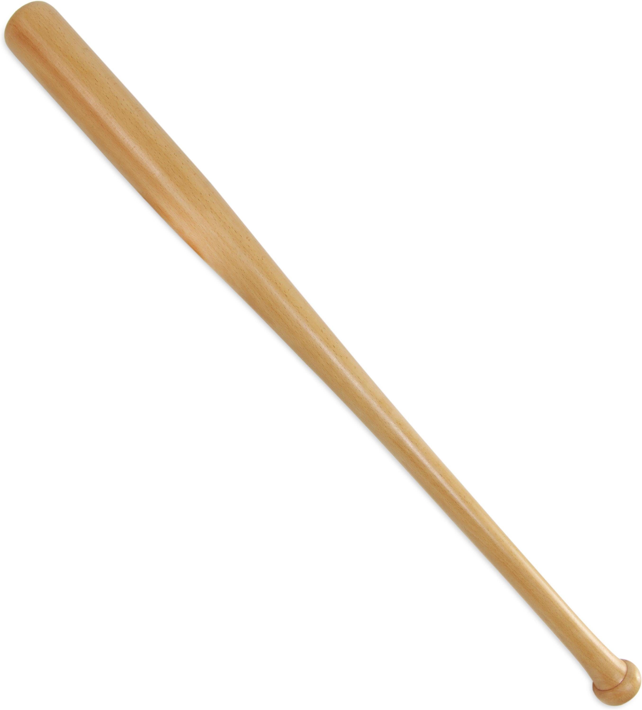 normani Baseball Baseballschläger 26 Zoll Wood-Line, Holzbaseballschläger mit Knauf am Griffende