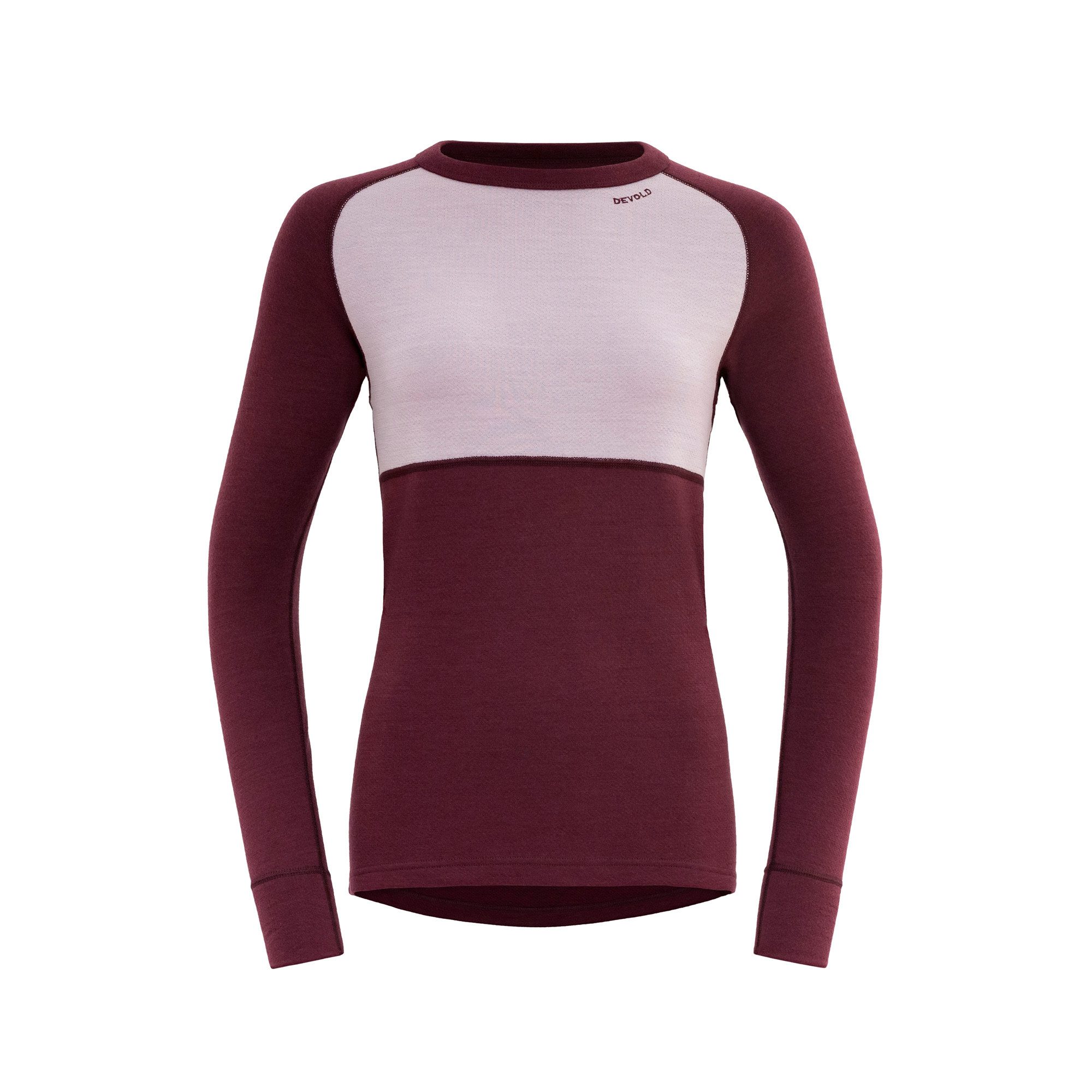 Devold Funktionsunterhemd EXPEDITION MERINO SILK rosa/rot