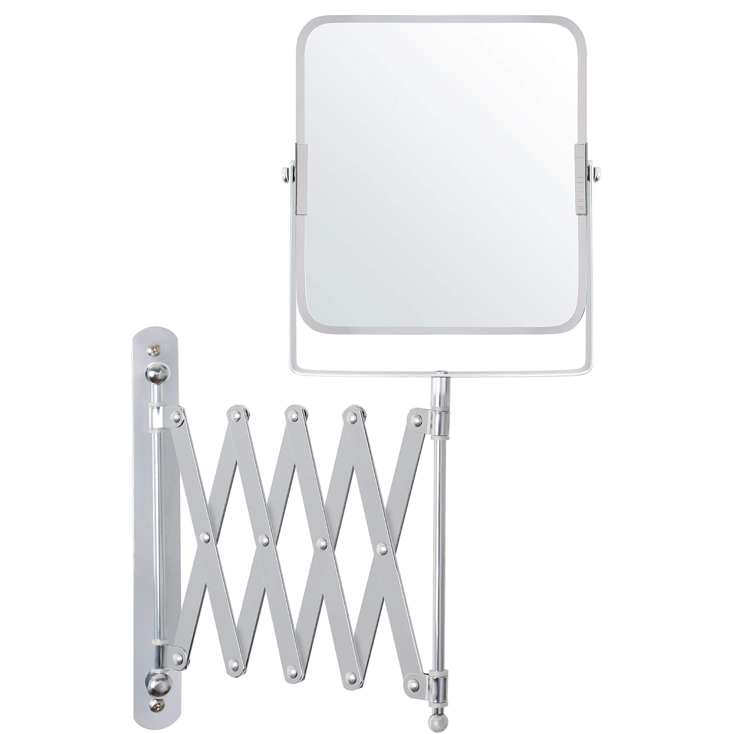 Belle Vous Kosmetikspiegel Ausziehbarer Wand-Kosmetikspiegel in günstig online kaufen