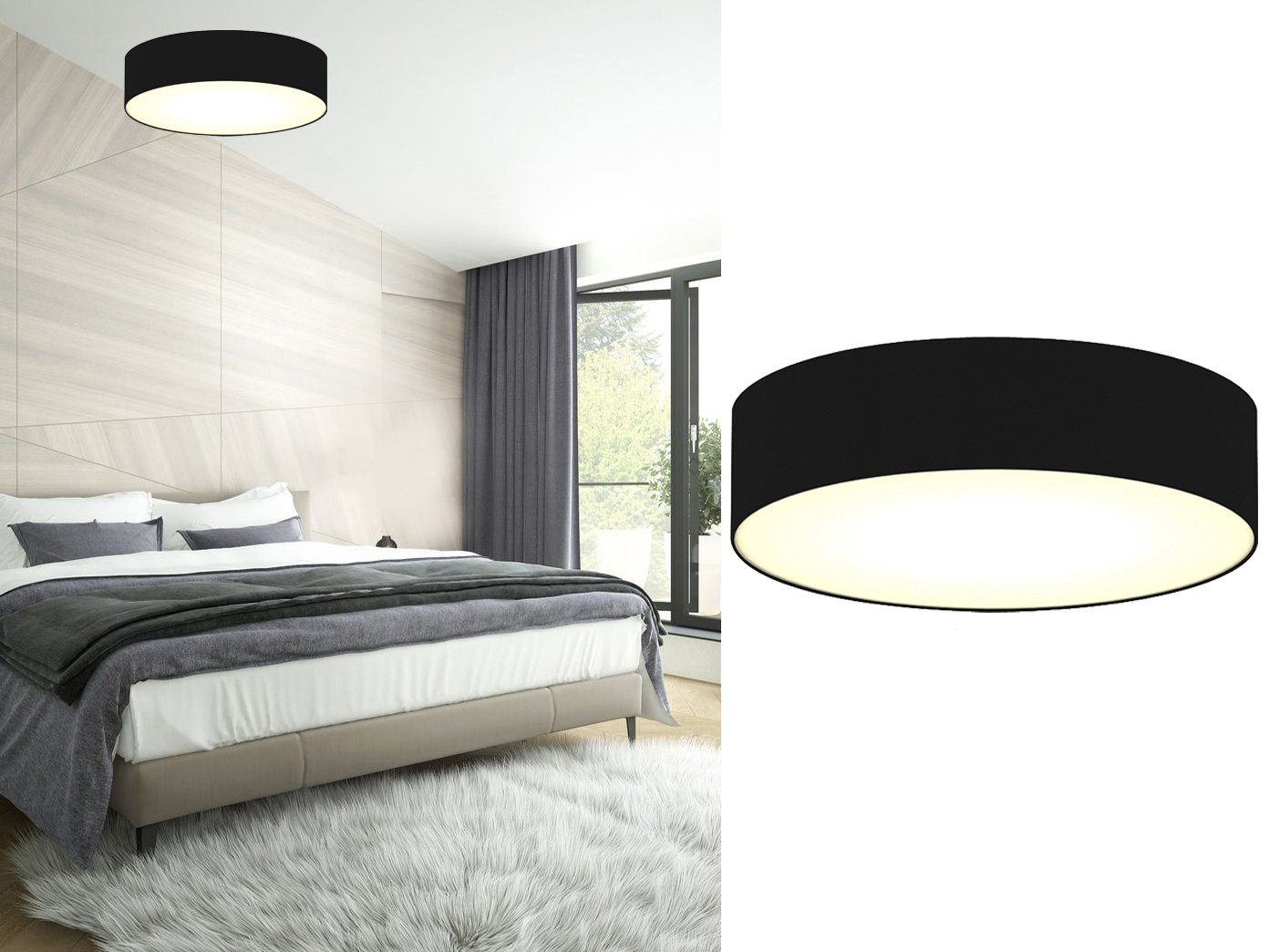 smartwares LED Deckenleuchte, Dimmfunktion, LED wechselbar, günstig online kaufen
