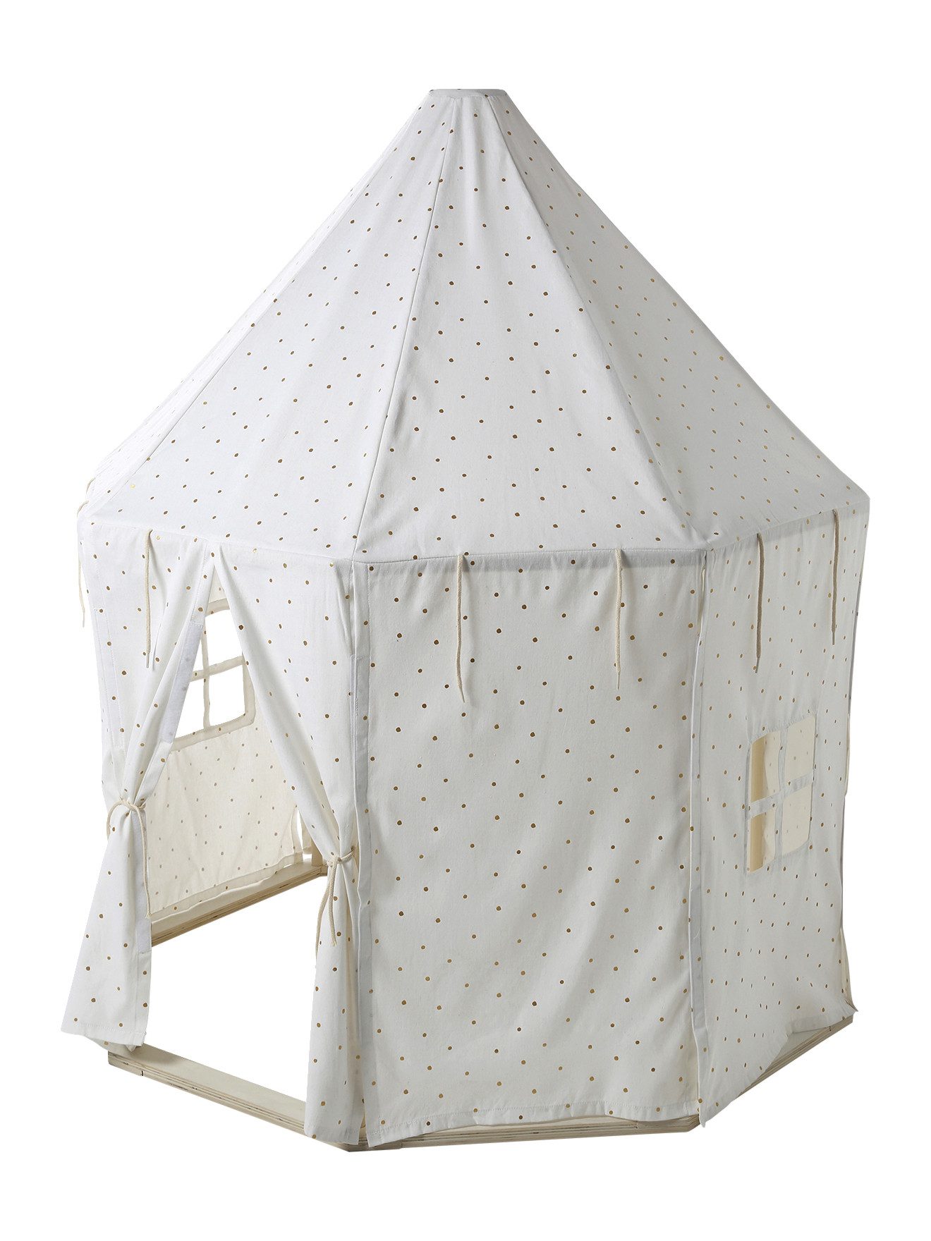 vertbaudet Spielzelt Kinder Zirkus-Spielzelt, sechseckig mit Holz FSC®