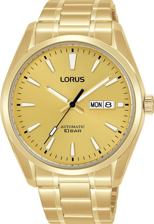 LORUS Automatikuhr RL456BX9, Armbanduhr, Herrenuhr, Damenuhr, Datum, bis 10 bar wasserdicht