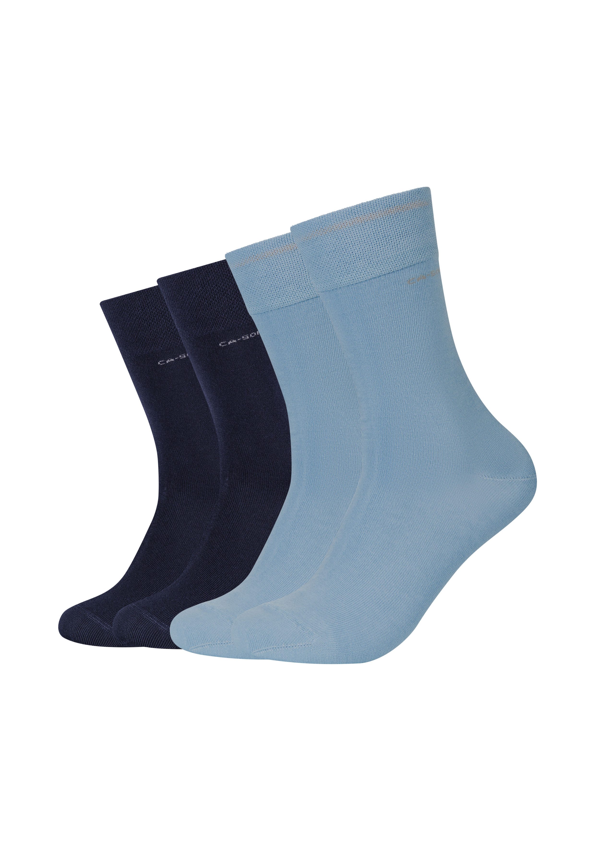 Camano Socken ca-soft (4-Paar) mit verstärktem Fersen- und Zehenbereich günstig online kaufen