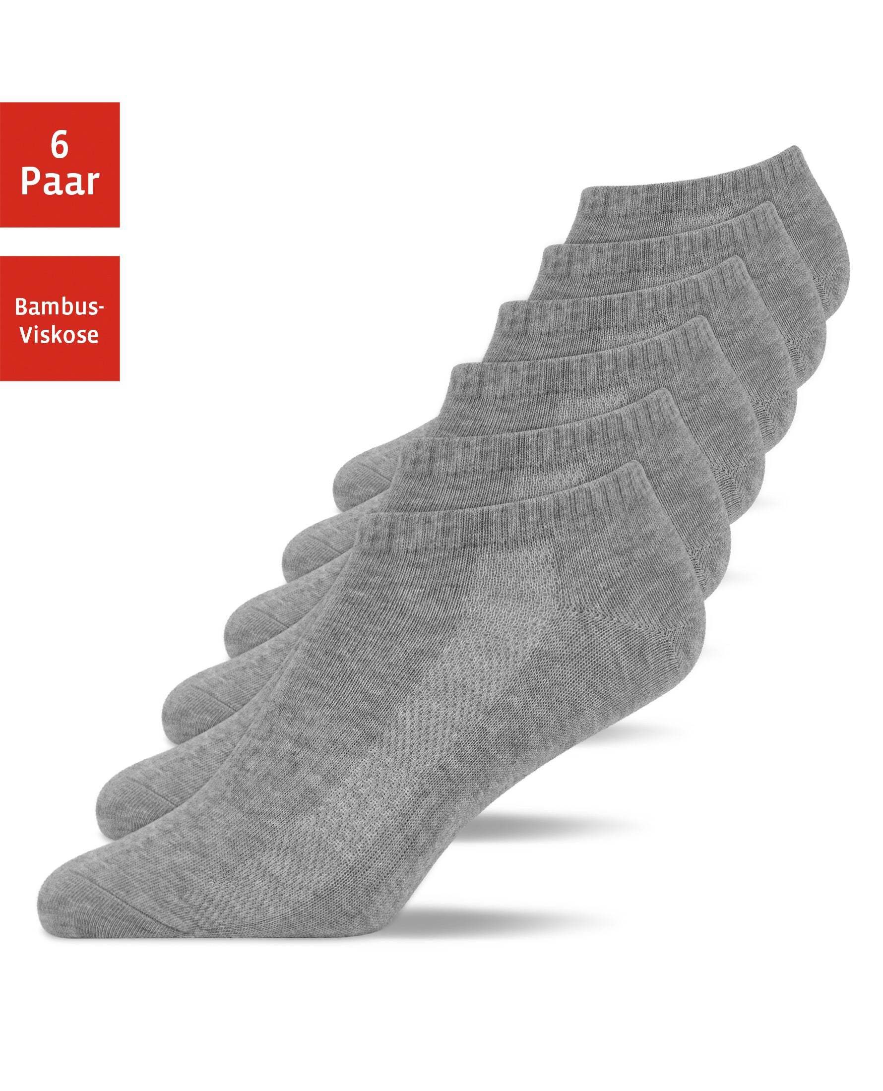 SNOCKS Sneakersocken Kurze Sneaker Socken für Herren & Damen (6-Paar) aus atmungsaktiver Naturfaser