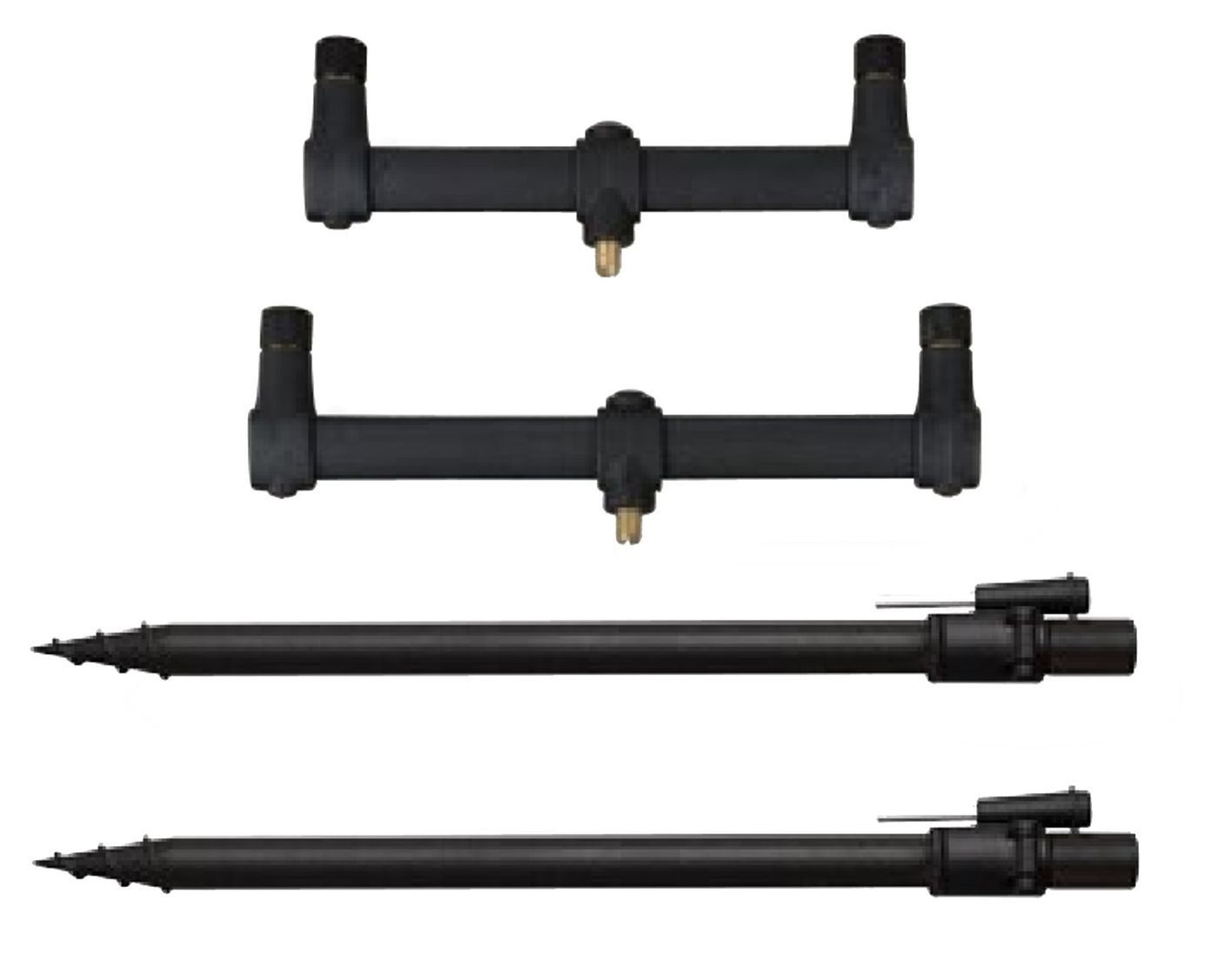 Prologic Rutenhalter Prologic Goalpost Kit 2 Rods - 2 Bankstick 40-60cm + 2 Buzzer Bars