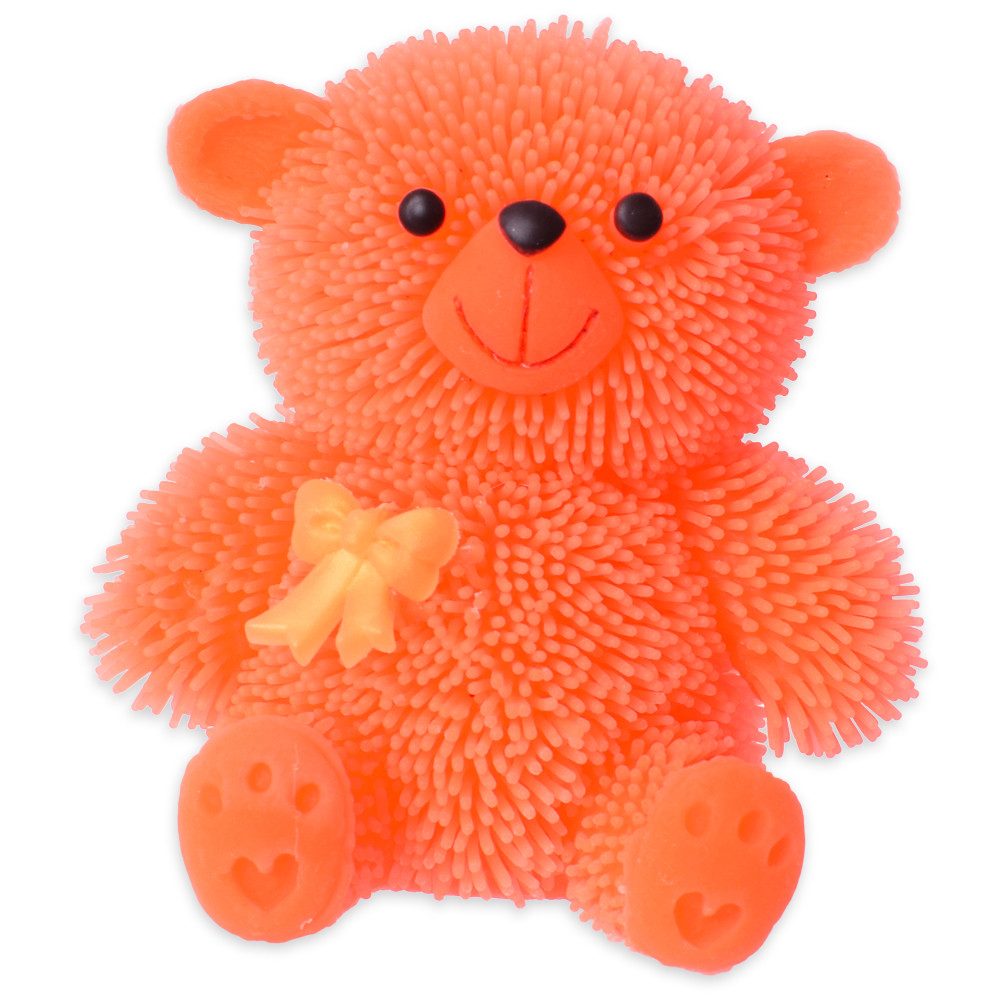 TE-Trend Spielball 6er Set Stressbälle 9 cm leuchtende Bären Squishy Teddybären (6-St., Leuchtet), mit LED