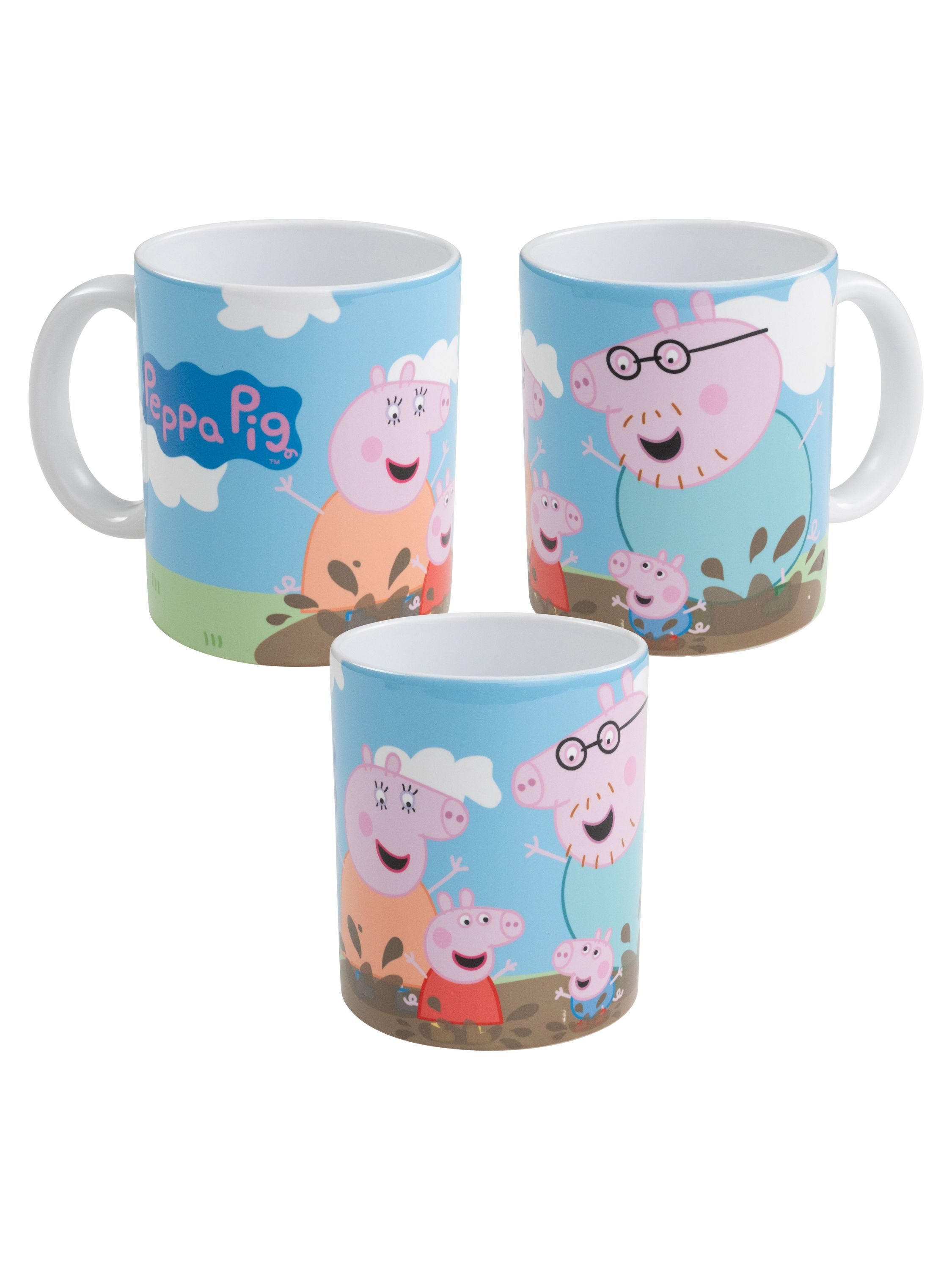 Tasse Peppa Wutz Tasse Matsch Kaffeetasse Becher Kaffeebecher 320 ml
