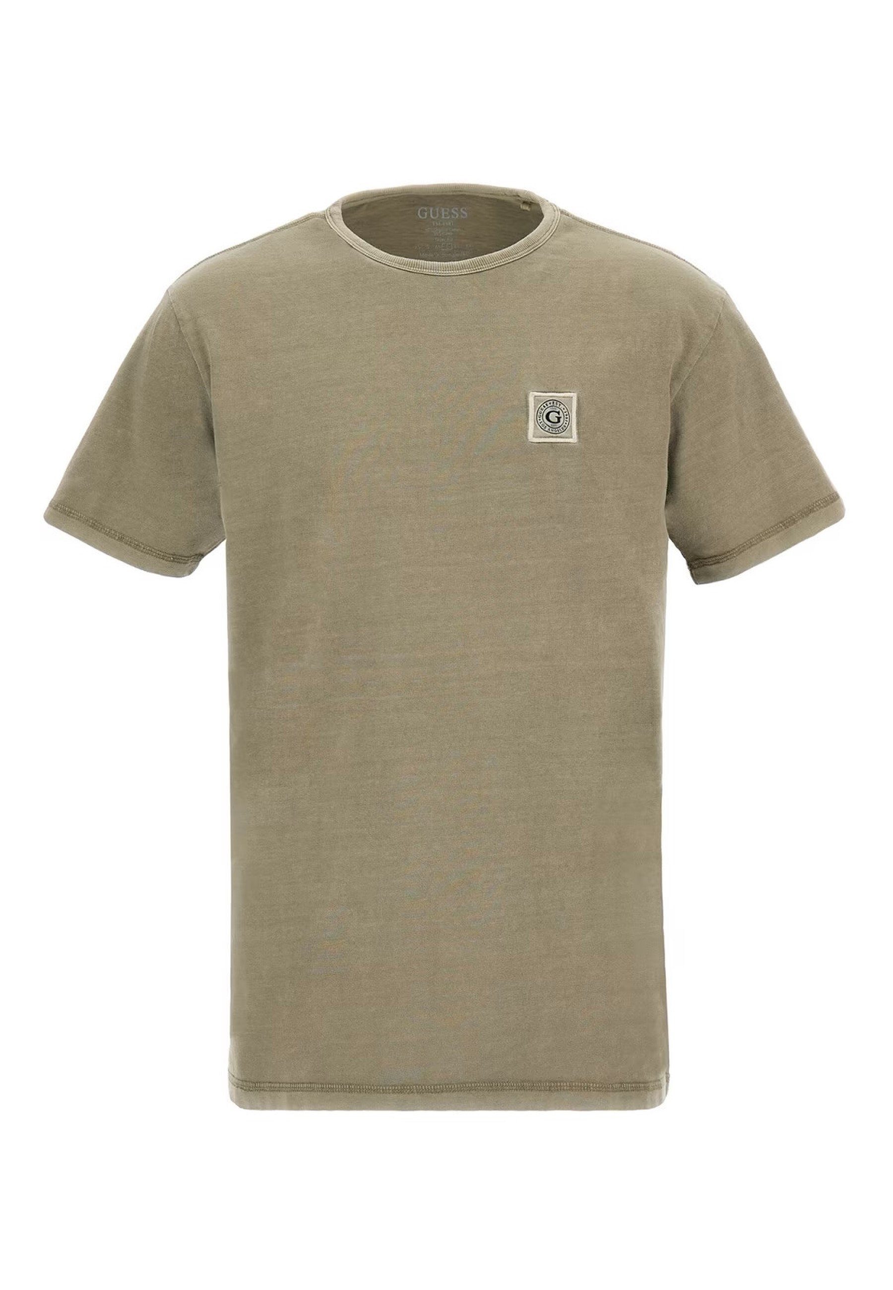 Guess T-Shirt Shirt Kurzarm T-Shirt PATCH TREATED mit (1-tlg)