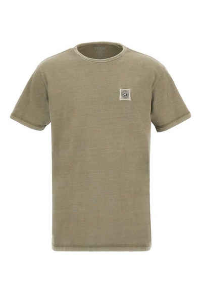 Guess T-Shirt Shirt Kurzarm T-Shirt PATCH TREATED mit (1-tlg)
