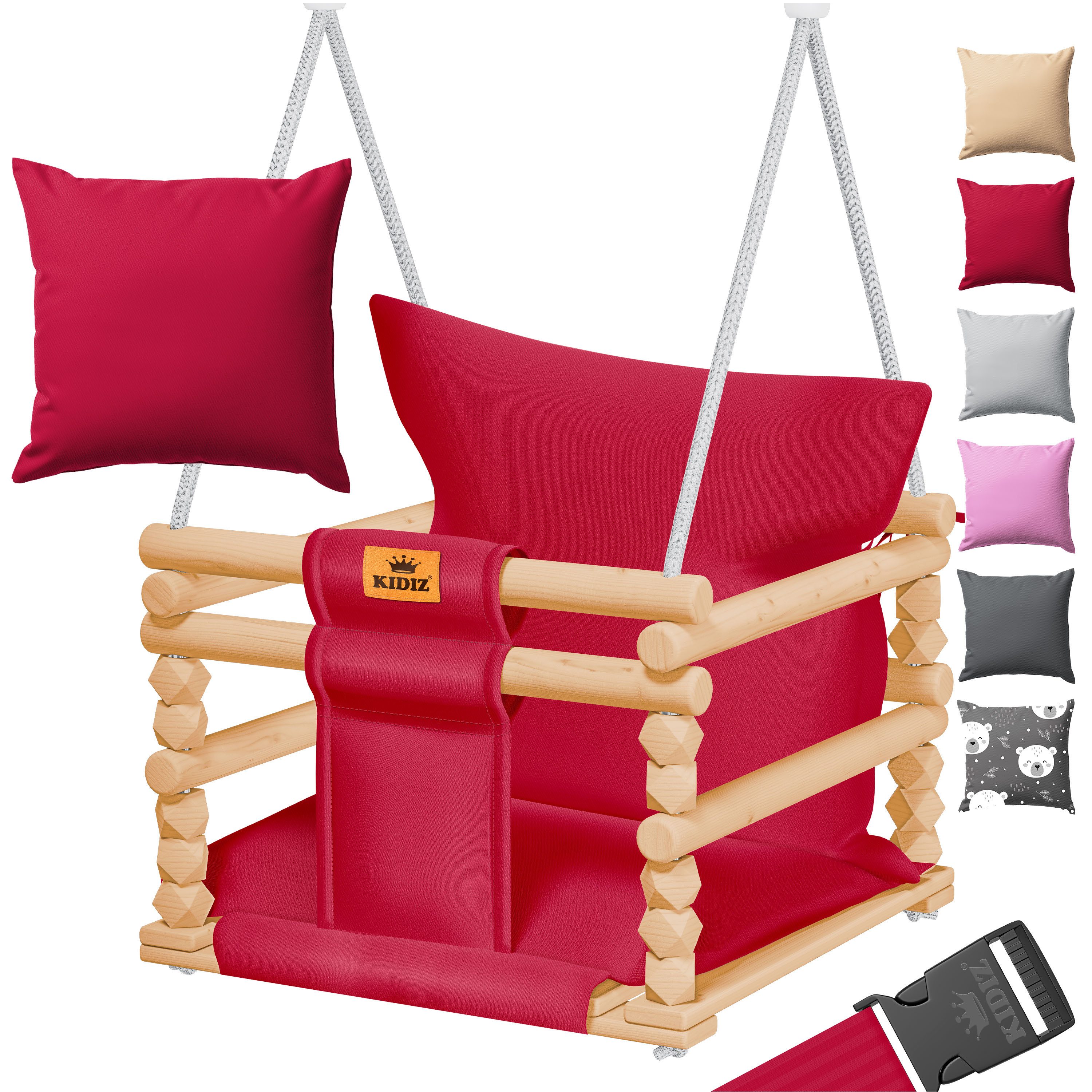 KIDIZ Babyschaukel, Kinderschaukel Schaukelsitz mit Polsterung günstig online kaufen